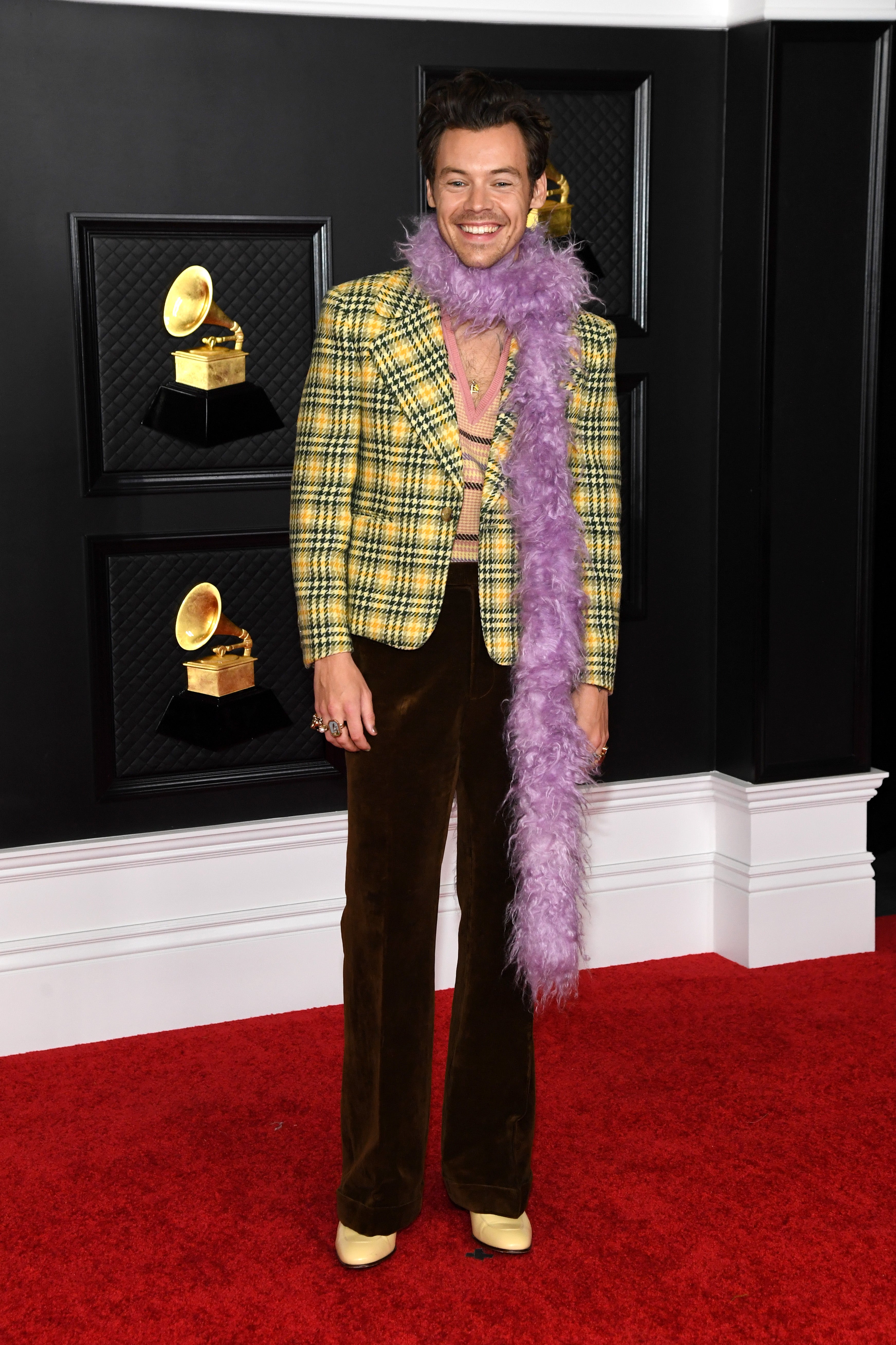 Harry Styles v Gucci, Grammy Awards 2021