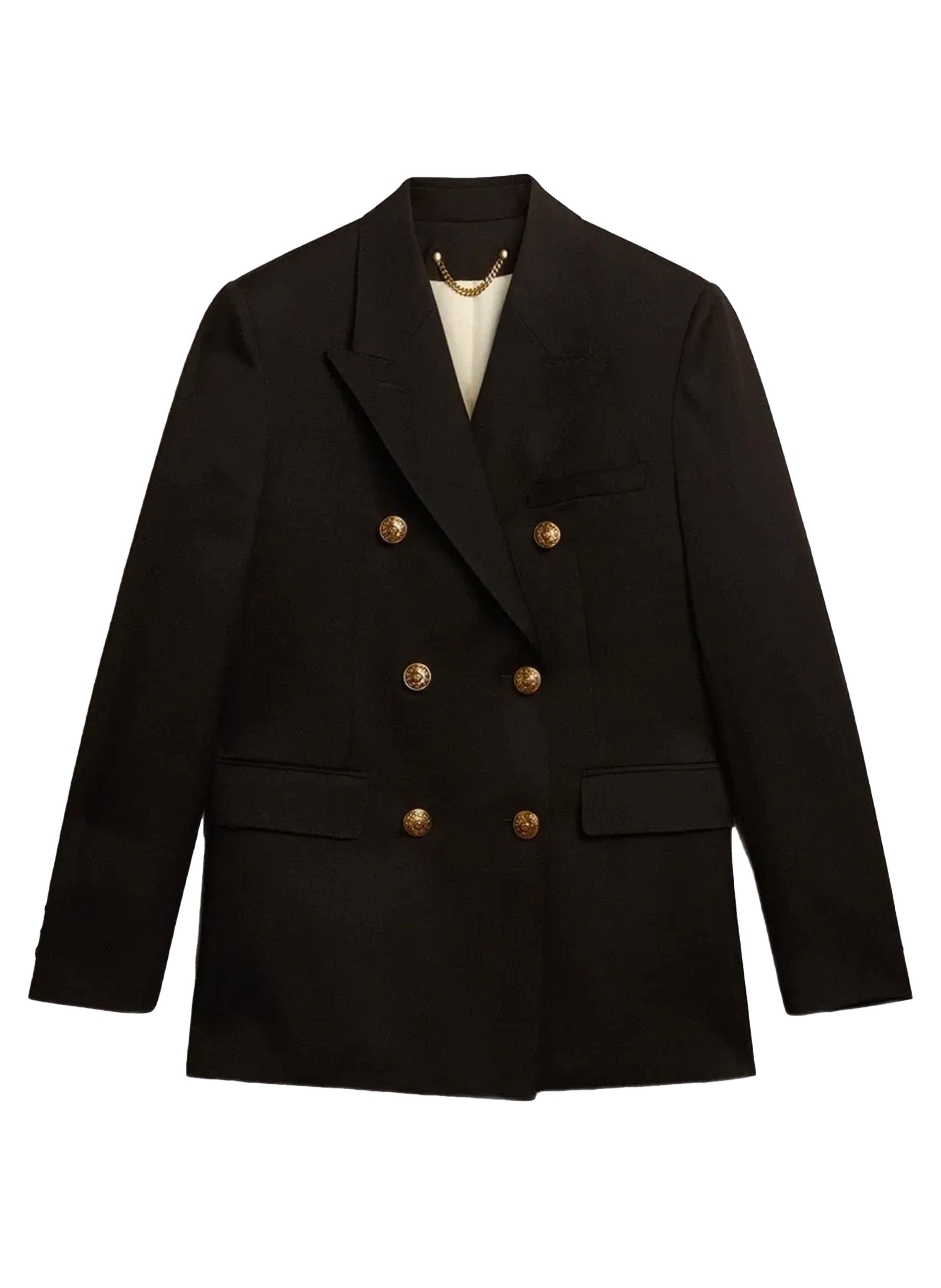 Tmavě modrý blazer s knoflíky, GOLDEN GOOSE, 895 €