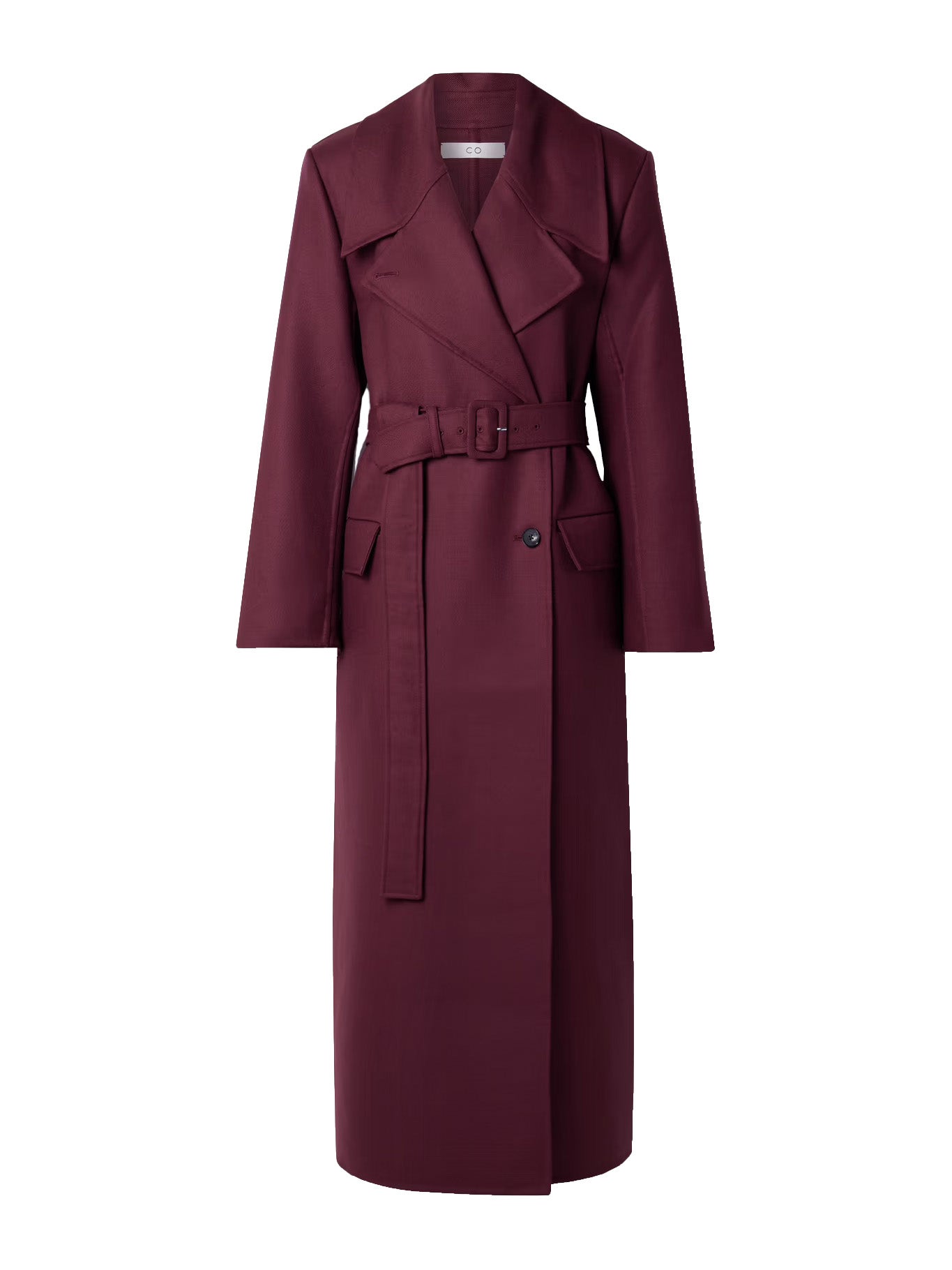 Bordó kabát z vlny, CO, prodává Net-a-Porter, 1 515 €