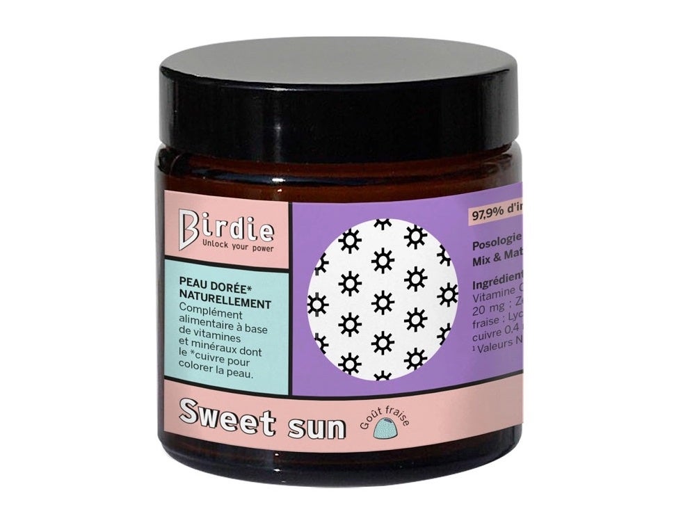 Doplněk stravy Sweet Sun s beta-karotenem, mědí, zinkem, zeaxanthinem, lykopenem a vitamíny A a C, BIRDIE, prodává Infokrasa.cz, 625 Kč