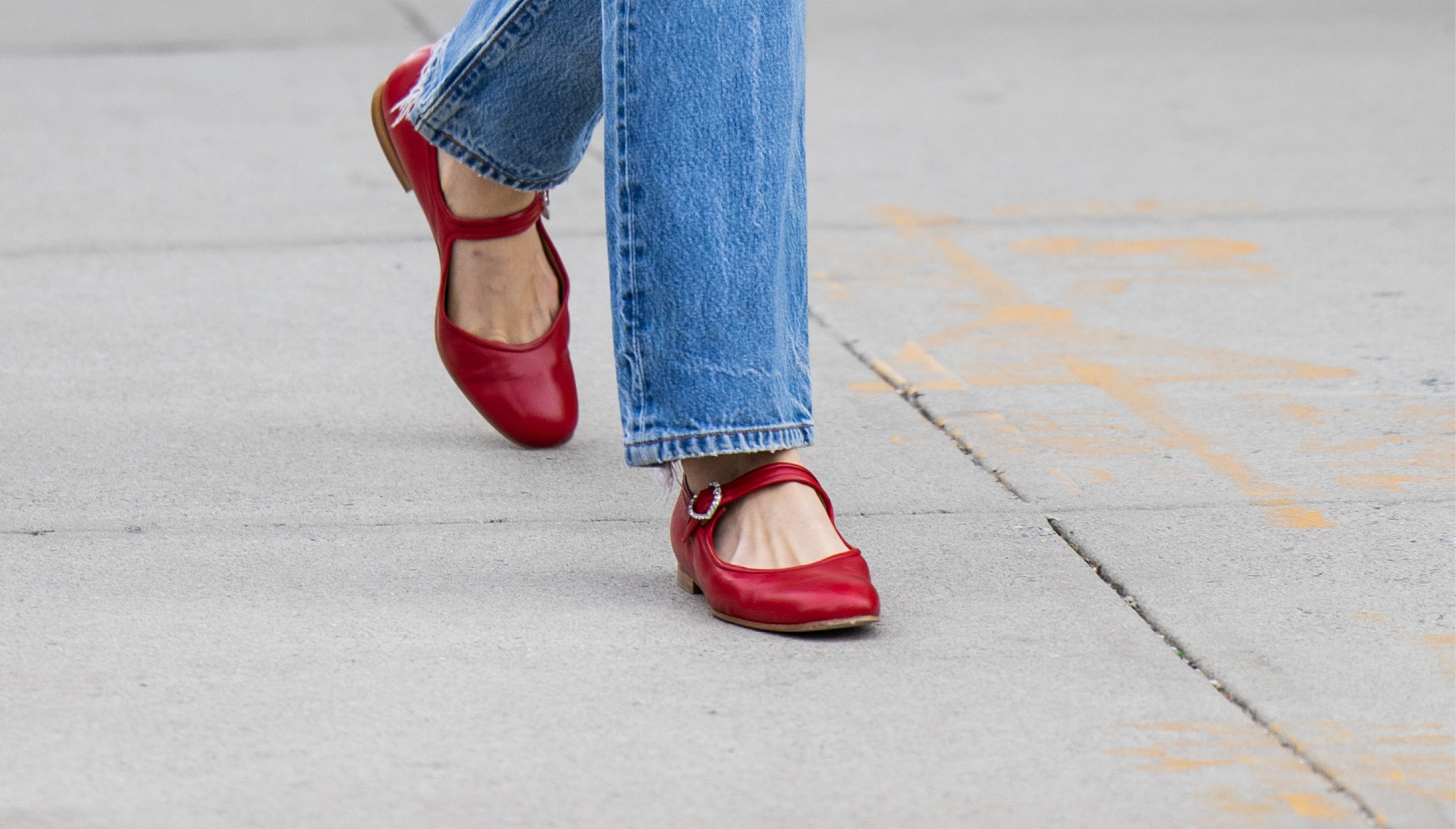 Balerínky? Jedině červené! 