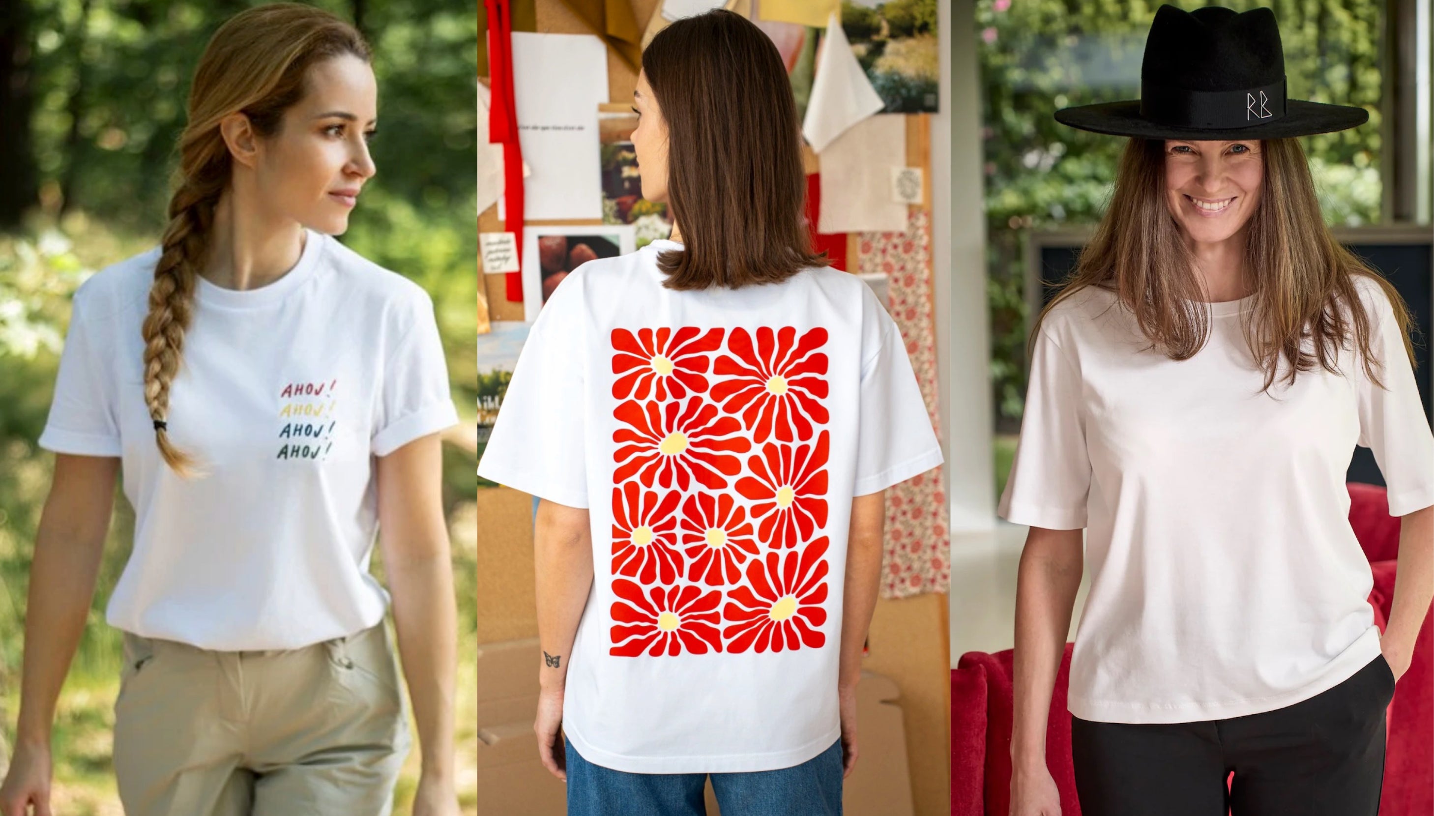 Letní tričko, které nikdo jiný nemá. Tyhle české značky vás překvapí