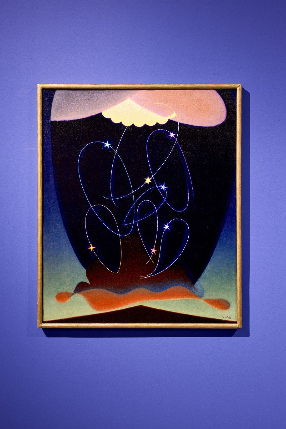 Obraz Agnes Pelton: Orbits (1934)