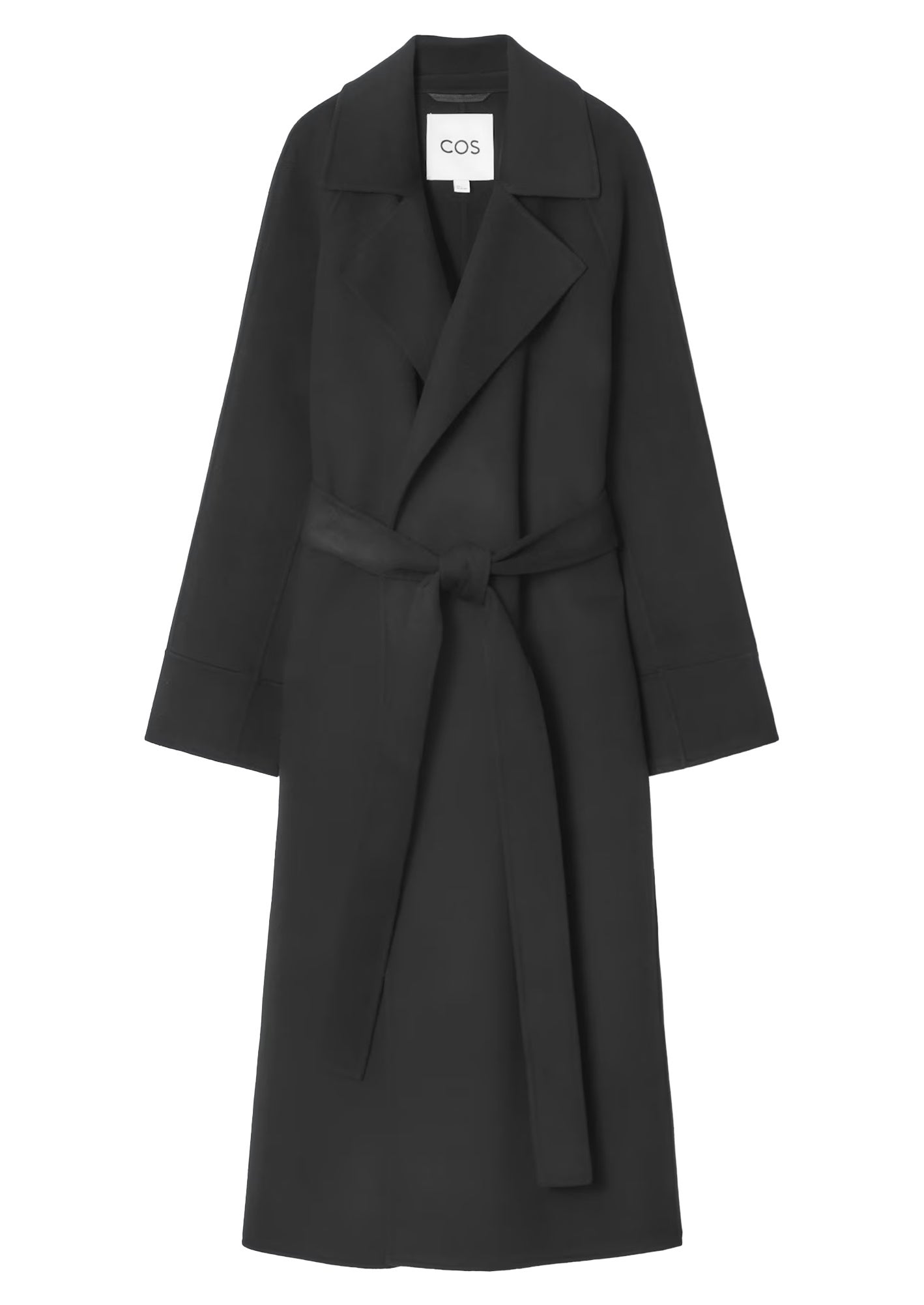 Černý vlněný kabát, COS, 279 €