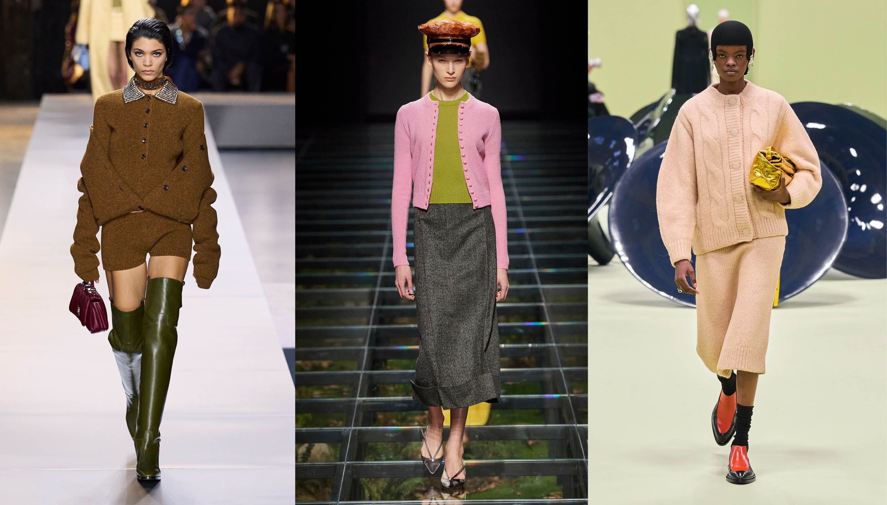 Kardigan jako po babi je nejžádanější svetr sezony