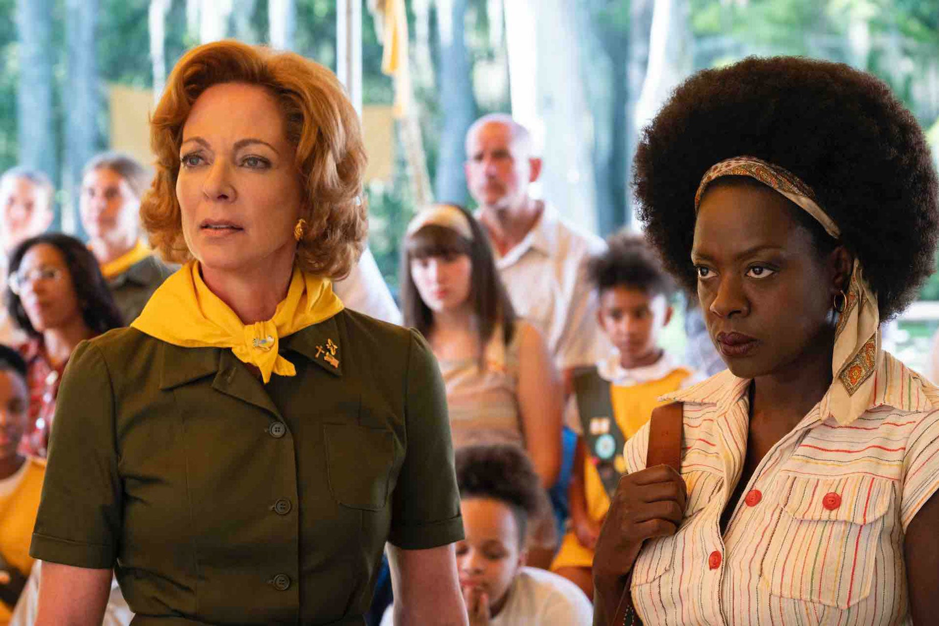 Allison Janney a Viola Davis ve filmu Troop Zero, 2019