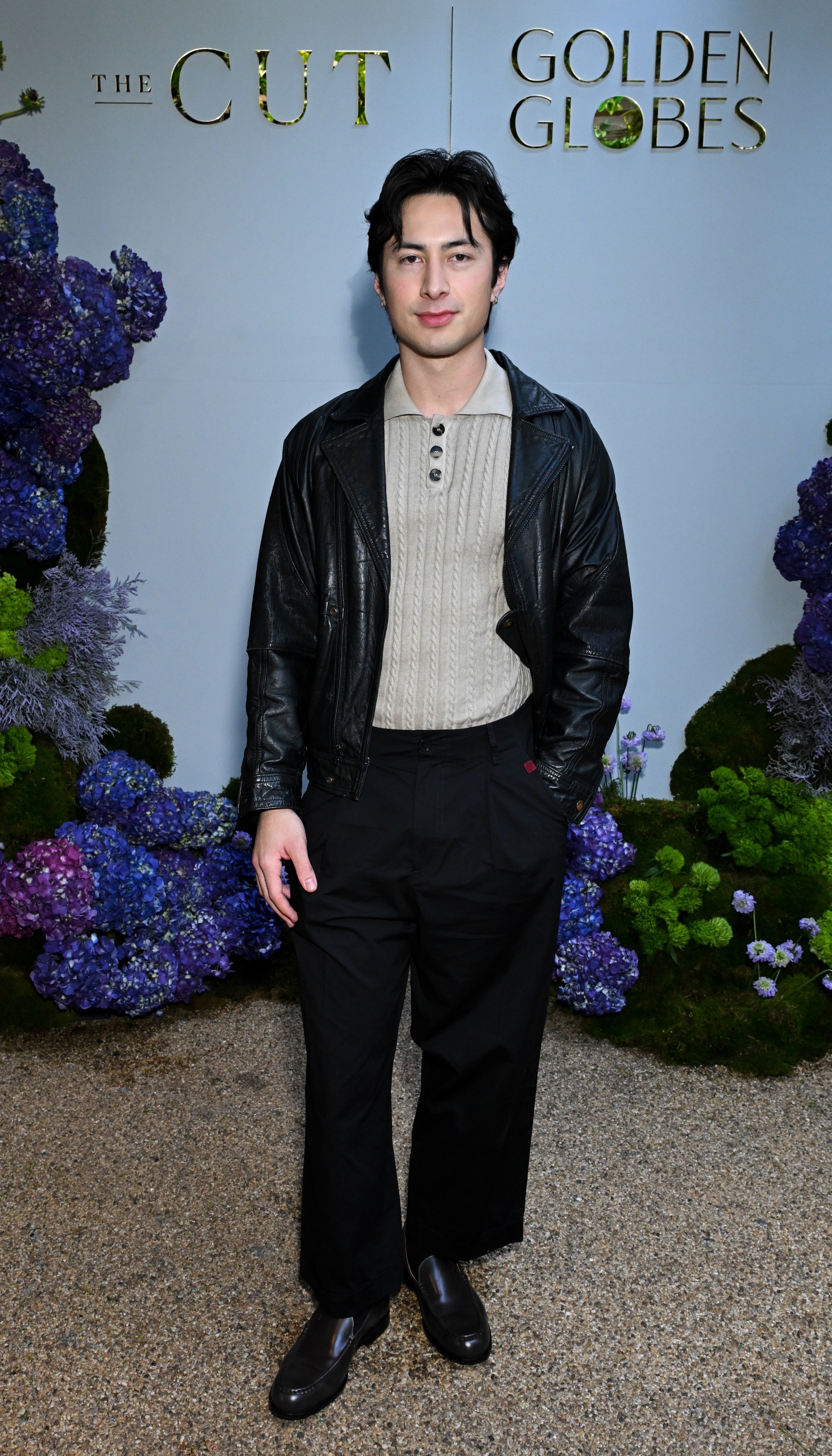 Hudson Williams, The Cut Golden Globes Brunch, 2026 Hudson Williams, The Cut Golden Globes Brunch, 2026
