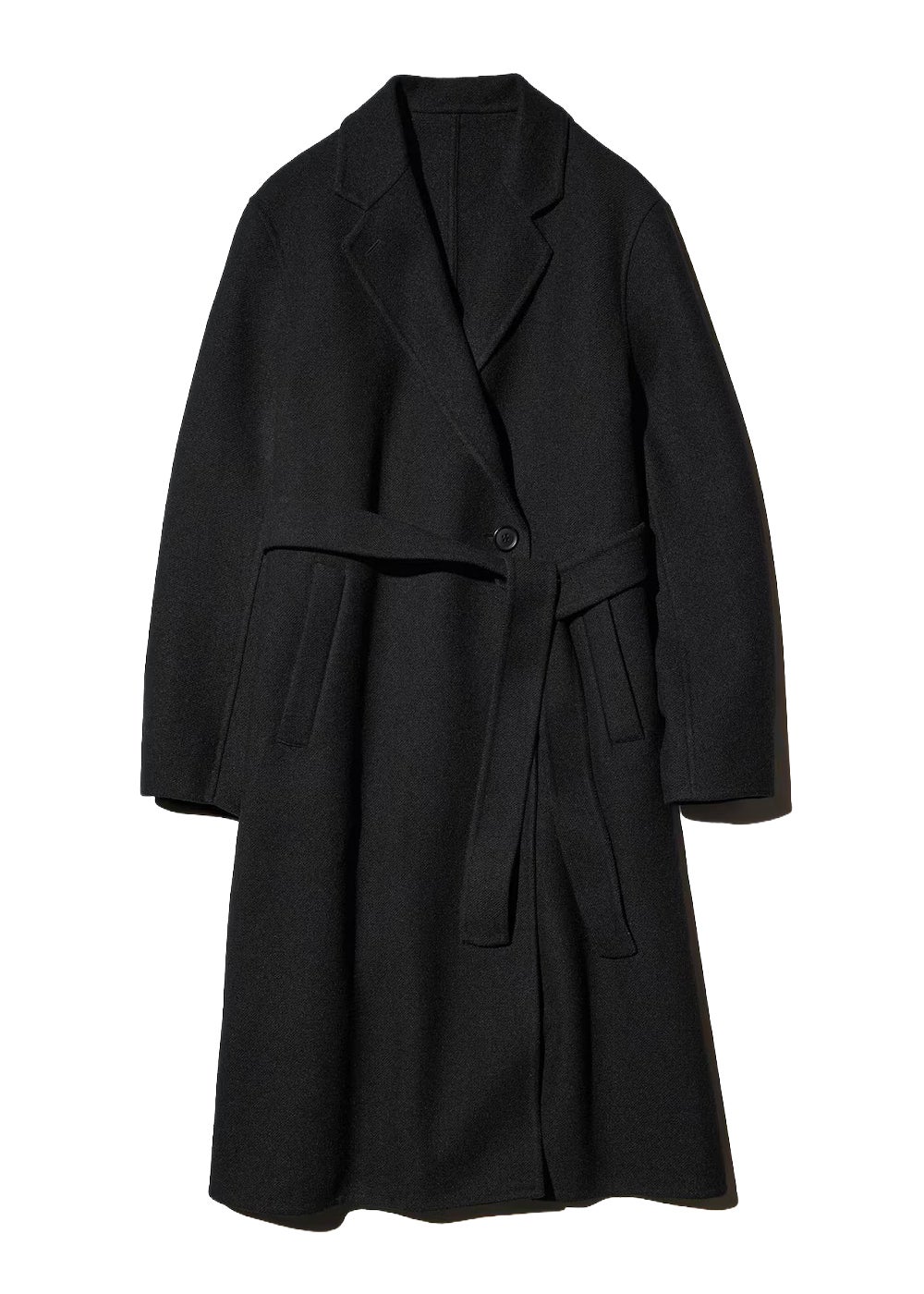 Dlouhý vlněný kabát, UNIQLO, 109,90 €