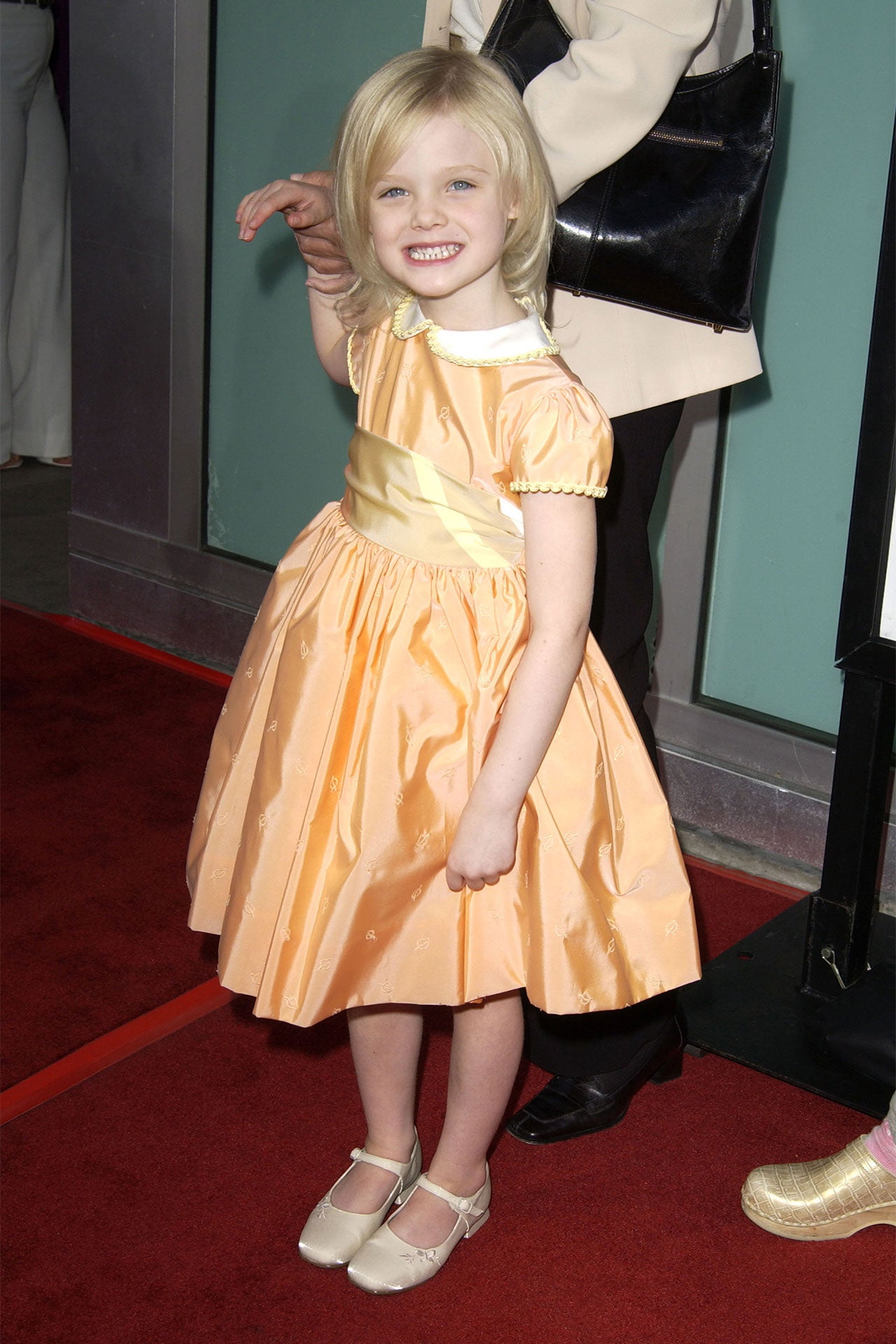 Elle Fanning na premiéře filmu Uptown Girls, srpen 2003