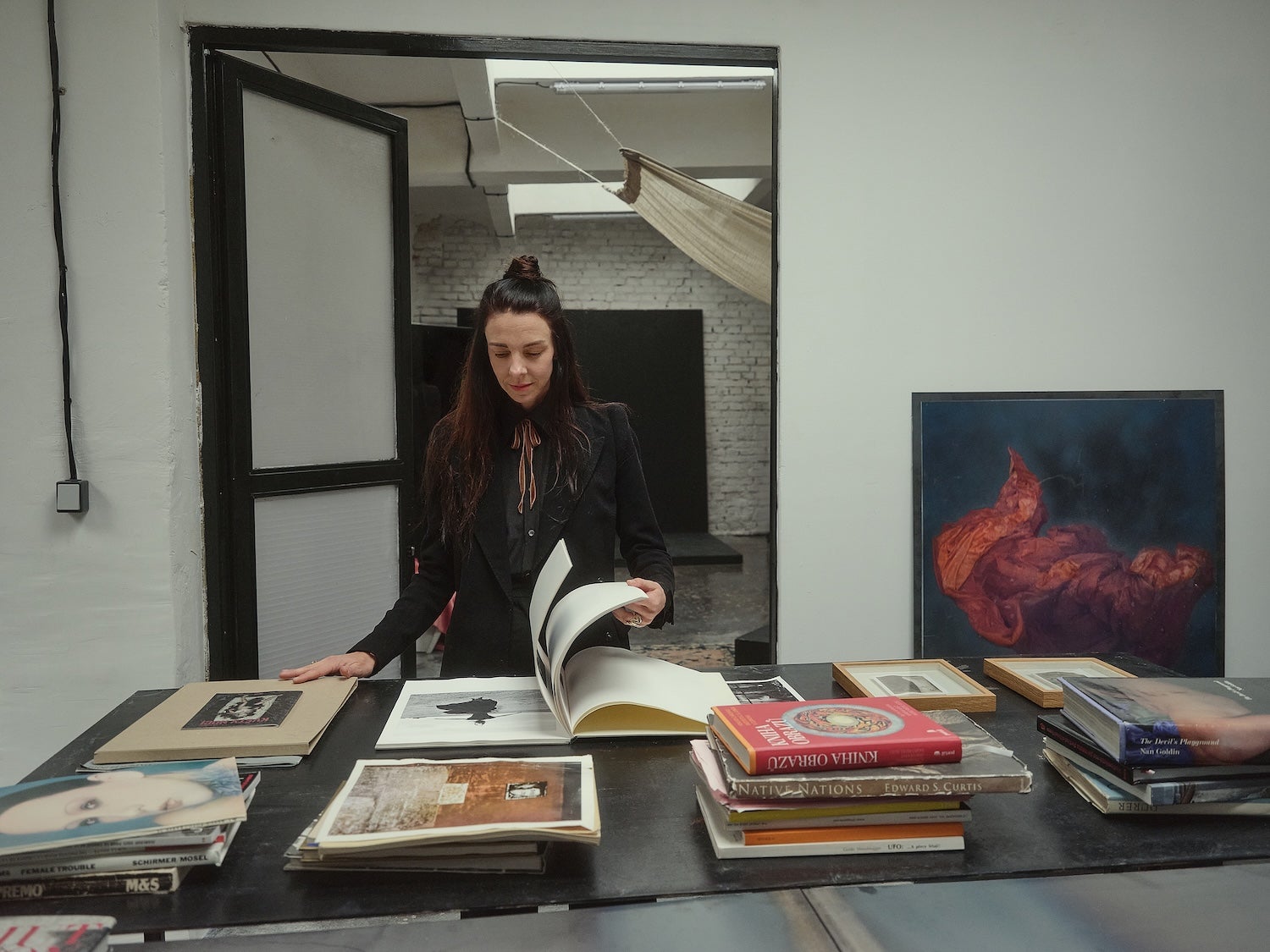 Bet Orten ve svém studiu