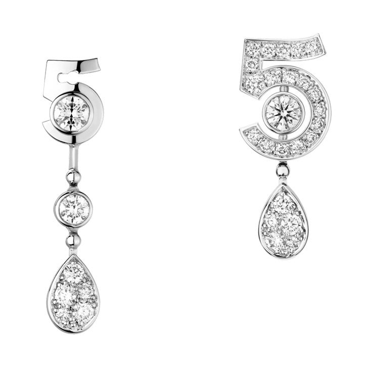 Náušnice z bílého zlata s diamanty, CHANEL, prodává Chanel, Cena na vyžádání v butiku