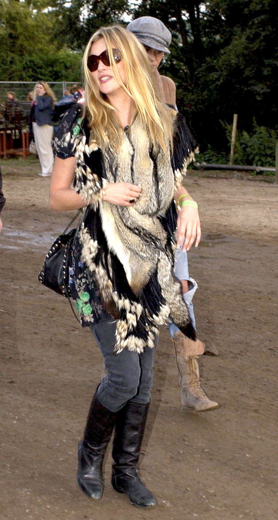 Oblékněte se na festival jako Kate Moss v roce 2005