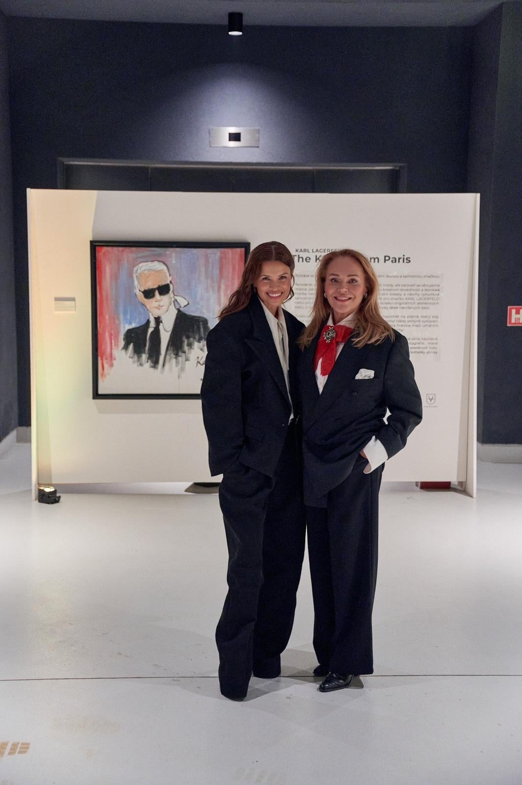 The Kaiser from Paris: výstava Karla Lagerfelda nabídla ve světové premiéře jeho autoportrét na plátně