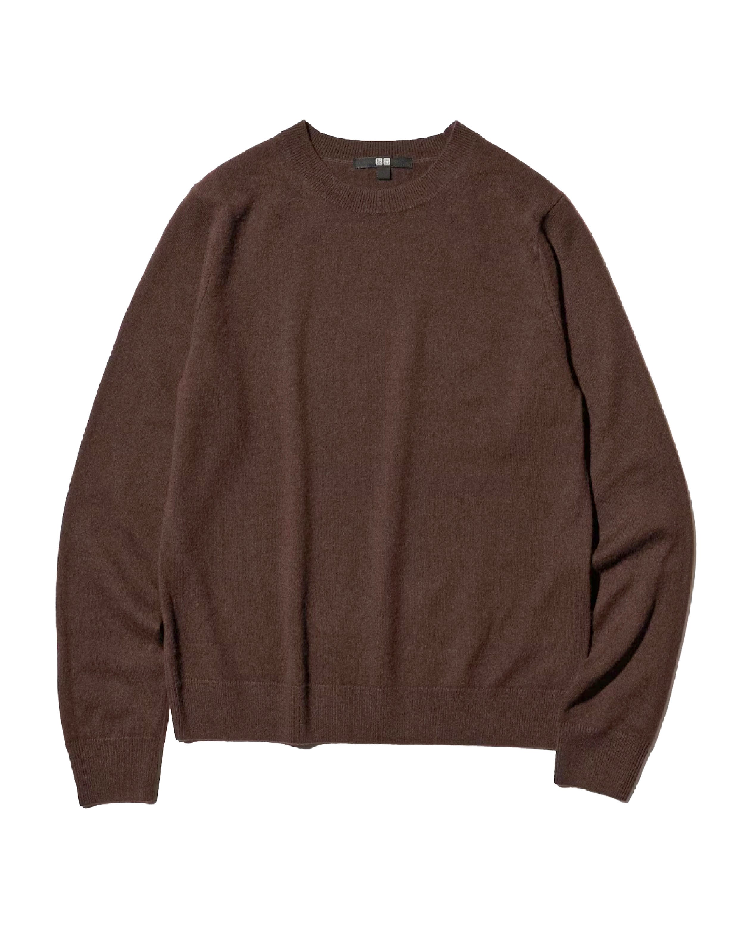 100% kašmírový svetr s kulatým výstřihem, UNIQLO, 89,90 €