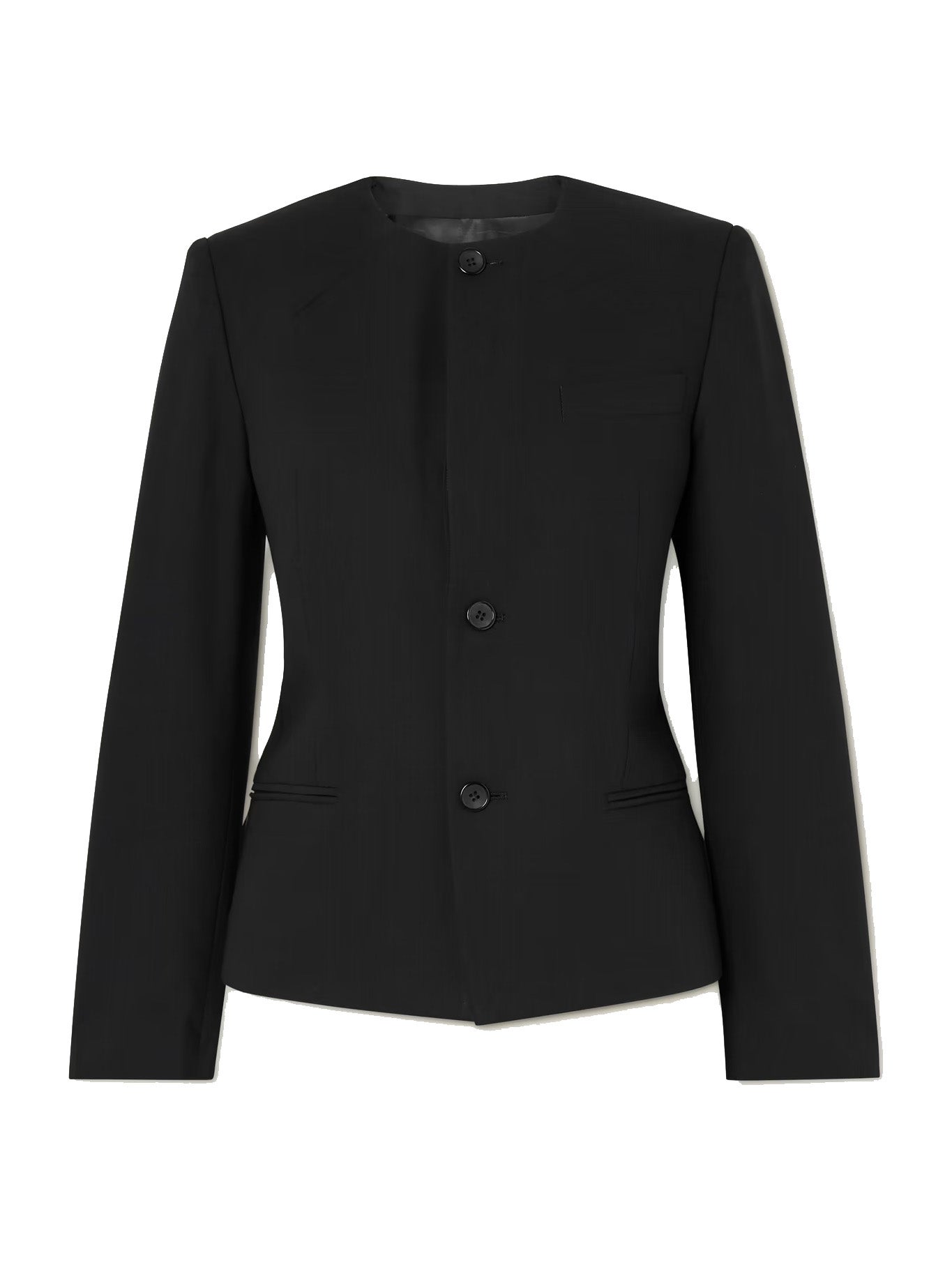 Zkrácený vlněný blejzr, BETTER, prodává Net-a-Porter, 1 000 €