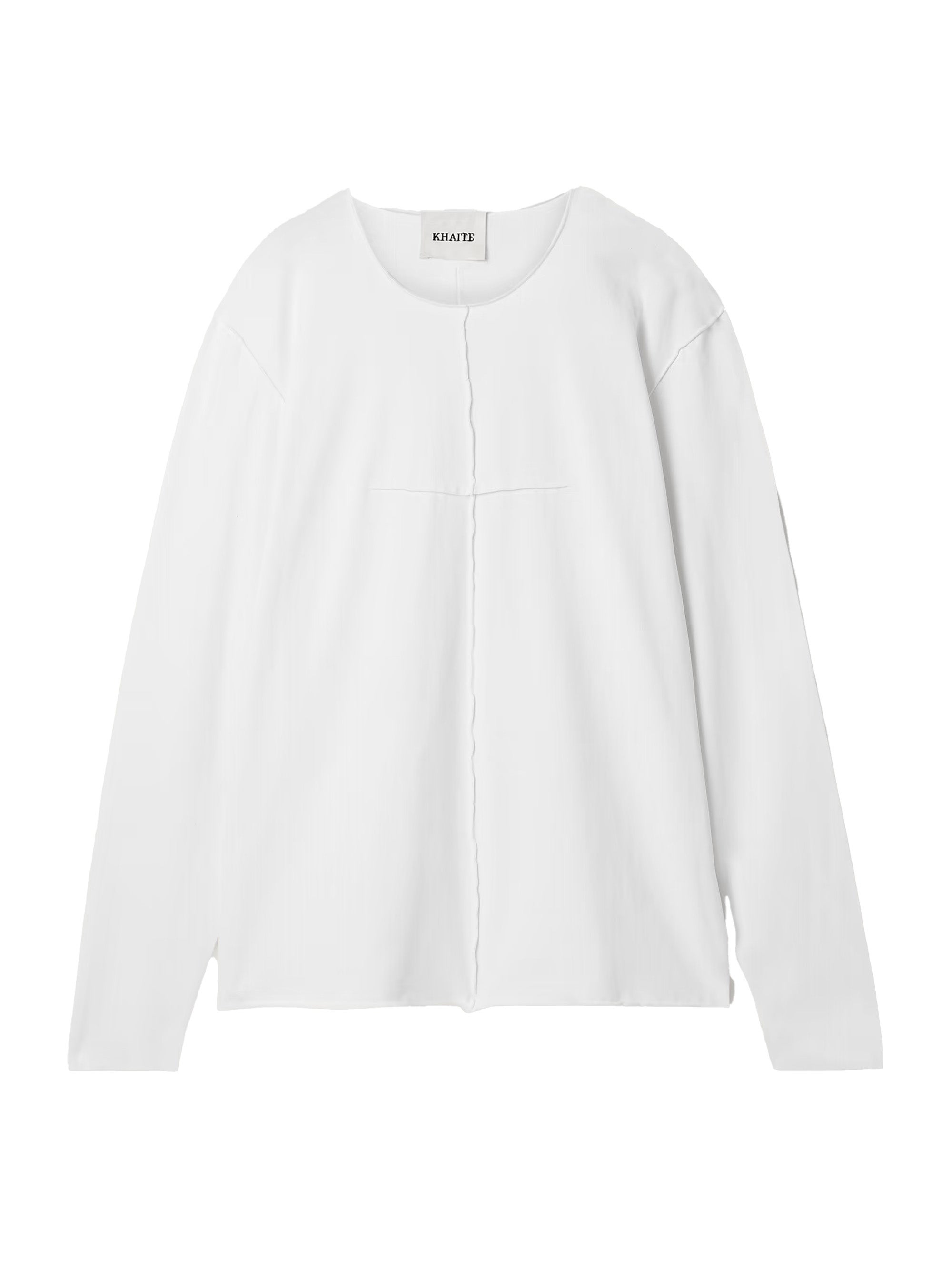 Bílý top s dlouhým rukávem, KHAITE, 340 €