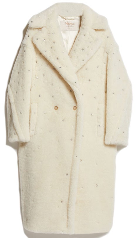 Plyšový kabát Sparkling Teddy Bear Icon Coat, MAX MARA, 4 000 €