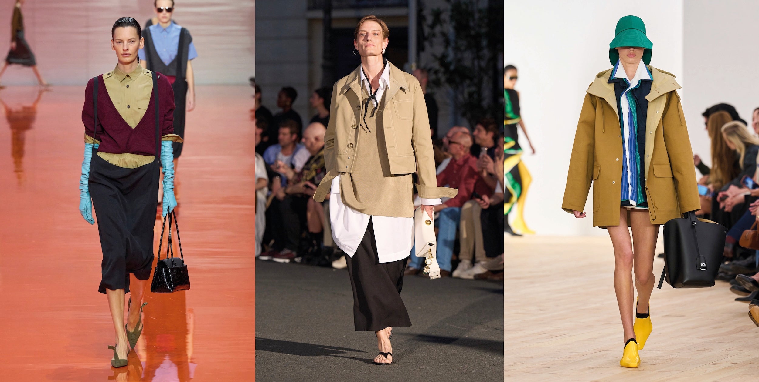 Inside-out styling: Proč letos necháváme košile, roláky i šátky záměrně vykukovat