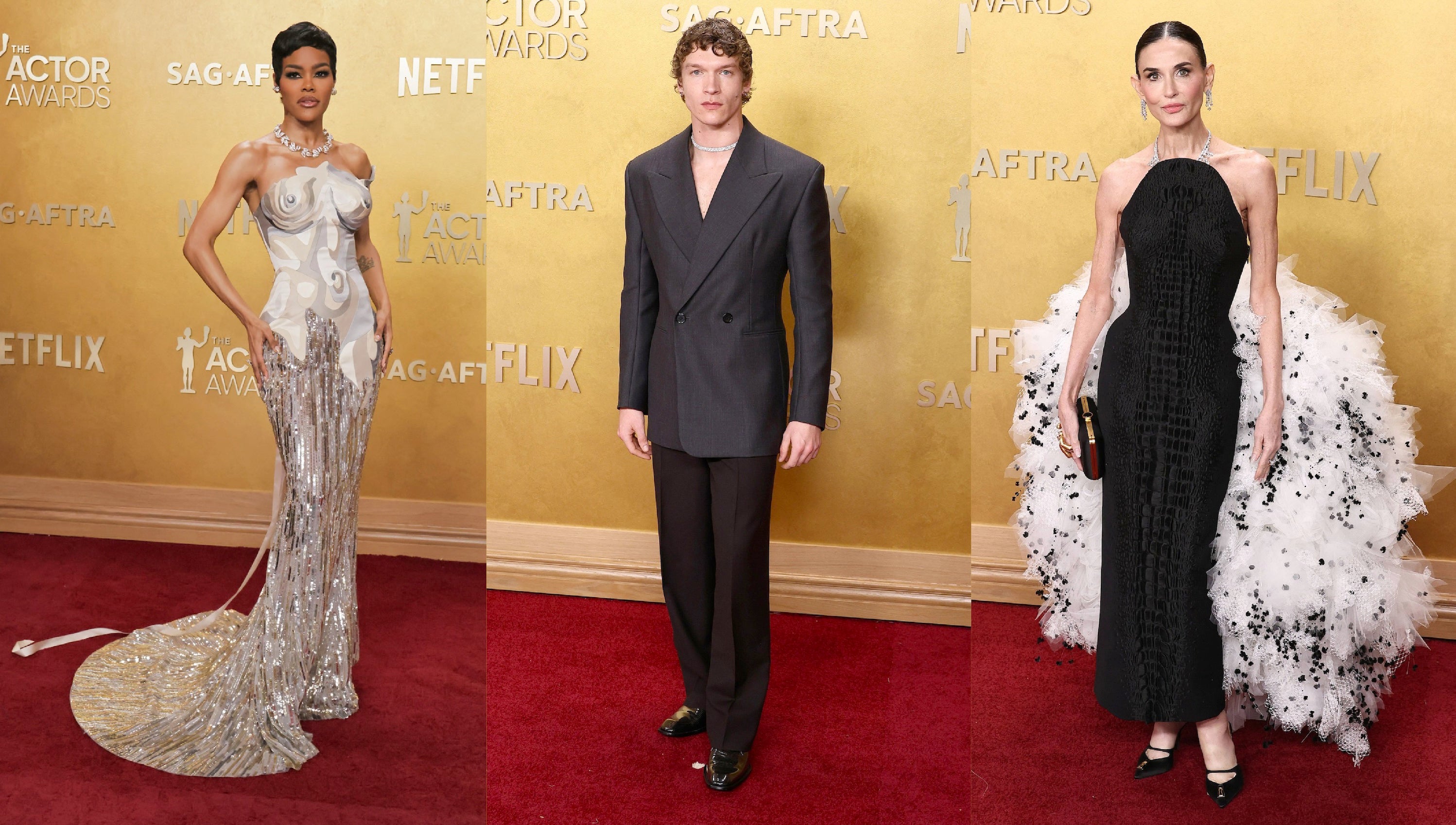 Na SAG Awards 2026 se dámy oblékly za múzy malířů ze třicátých let 