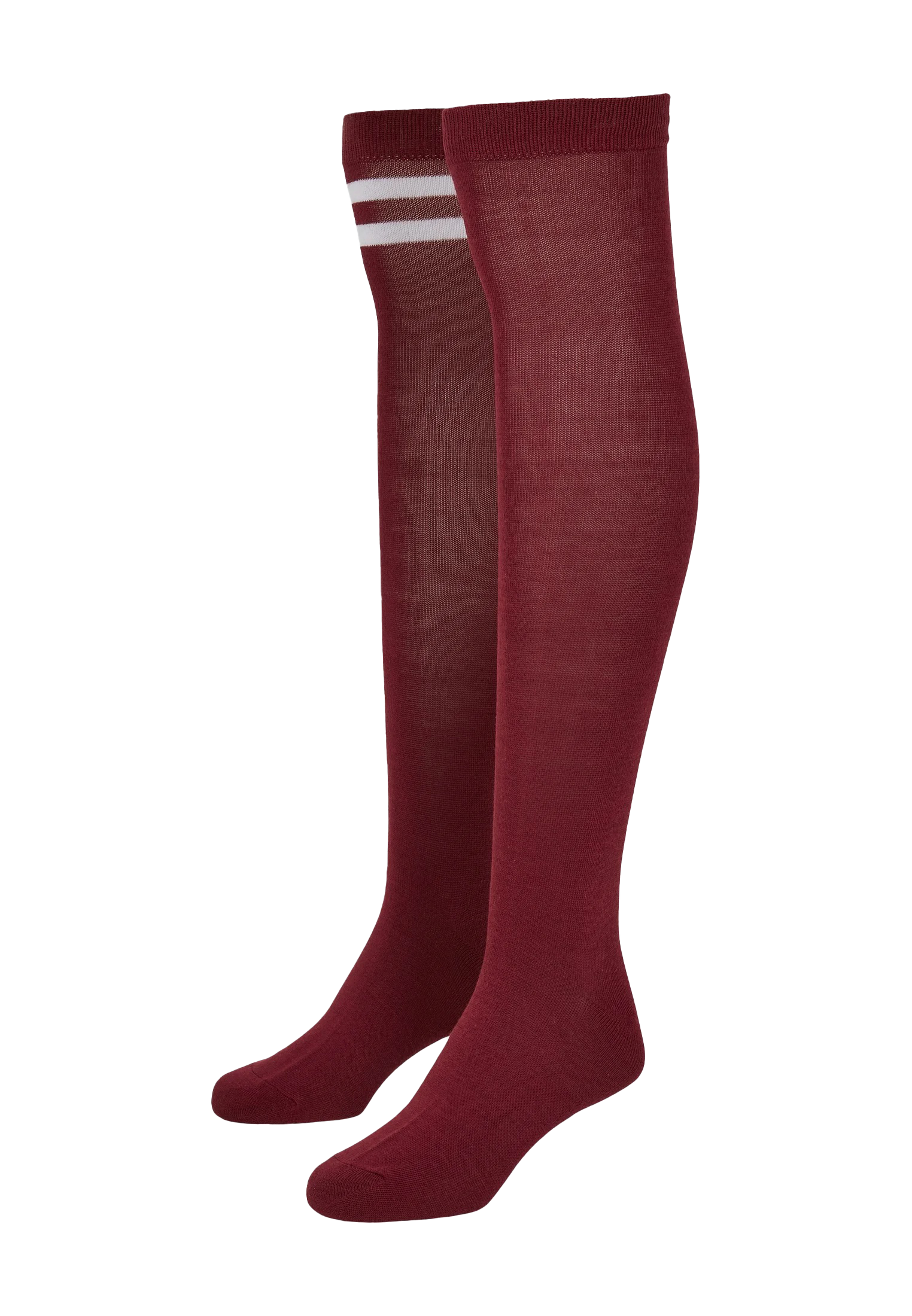 Burgundy podkolenky, URBAN CLASSICS, prodává Zalando, 225 Kč