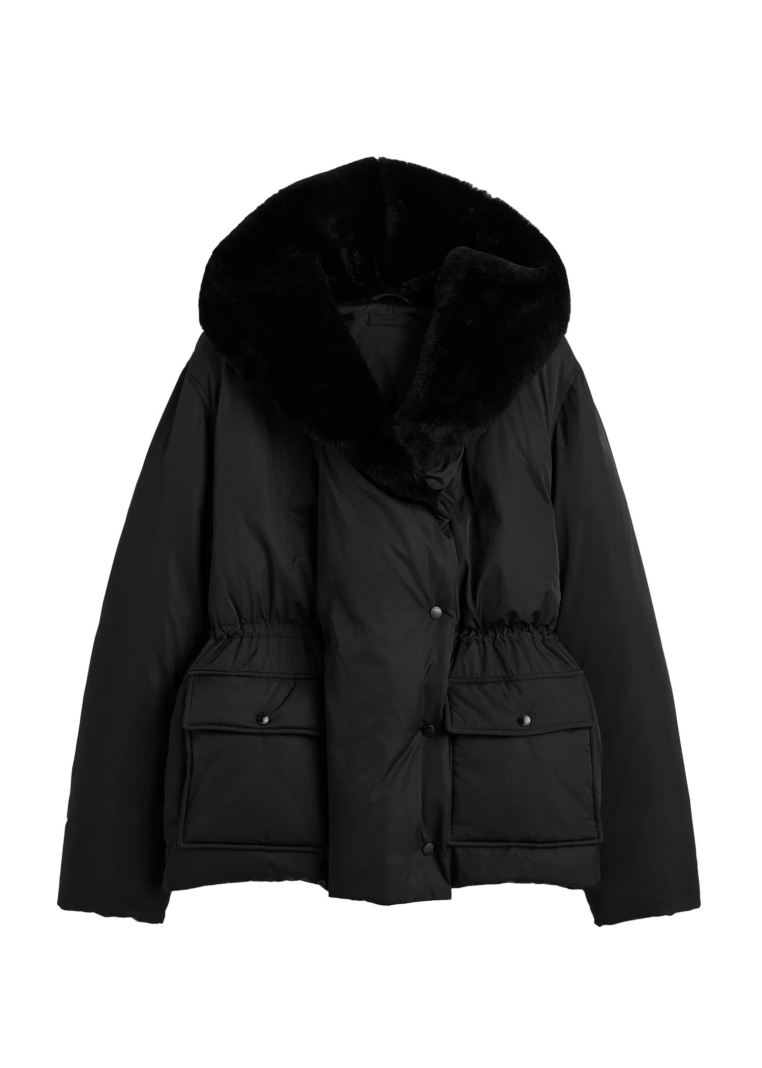 Puffer bunda se stahovacím pasem, TOTEME, 1 820 €