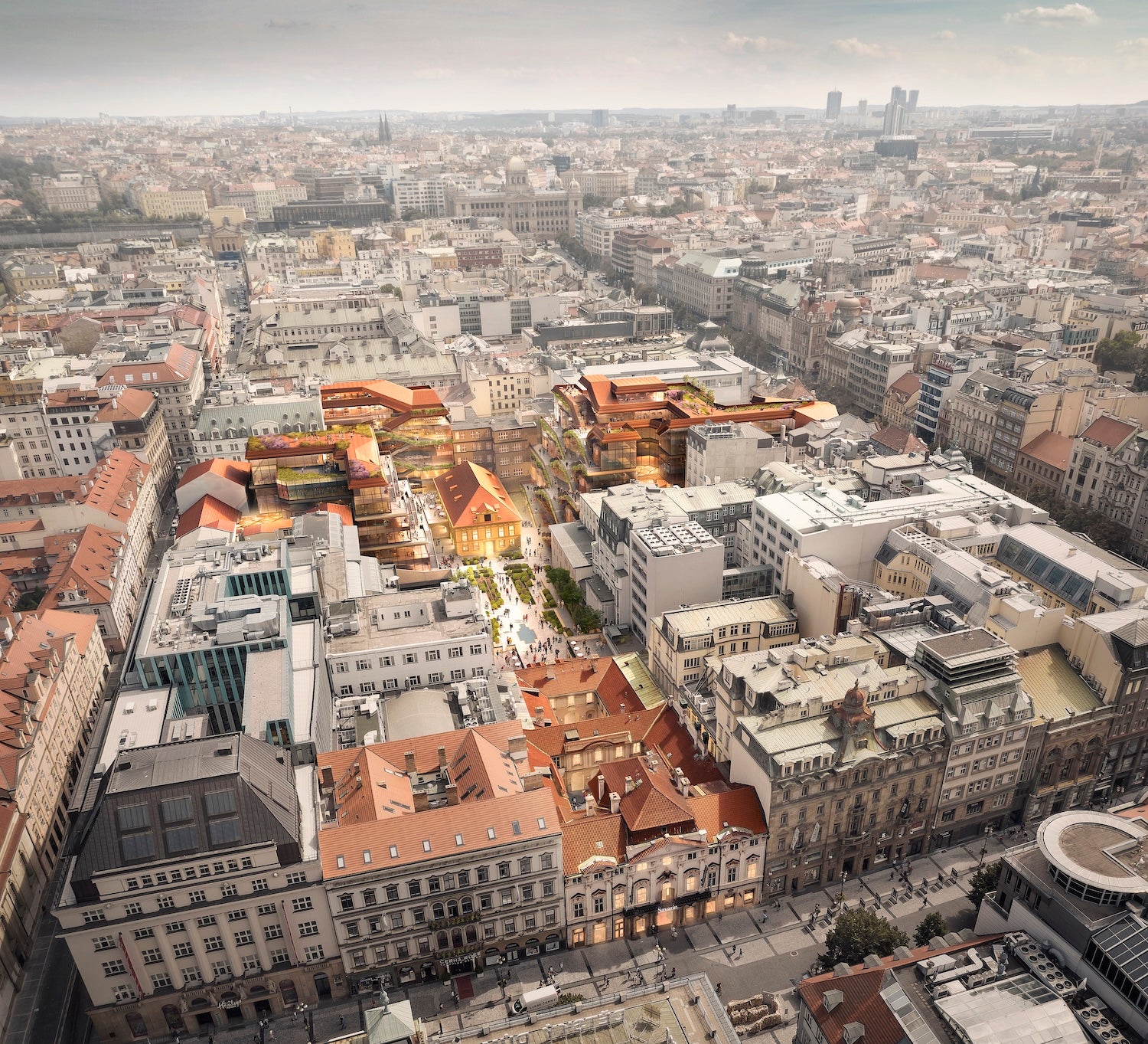 Vizualizace z leteckého pohledu