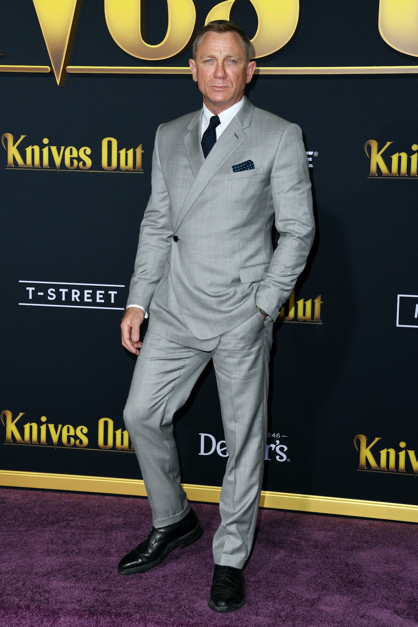 Daniel Craig na premiéře filmu Knives Out, listopad 2019