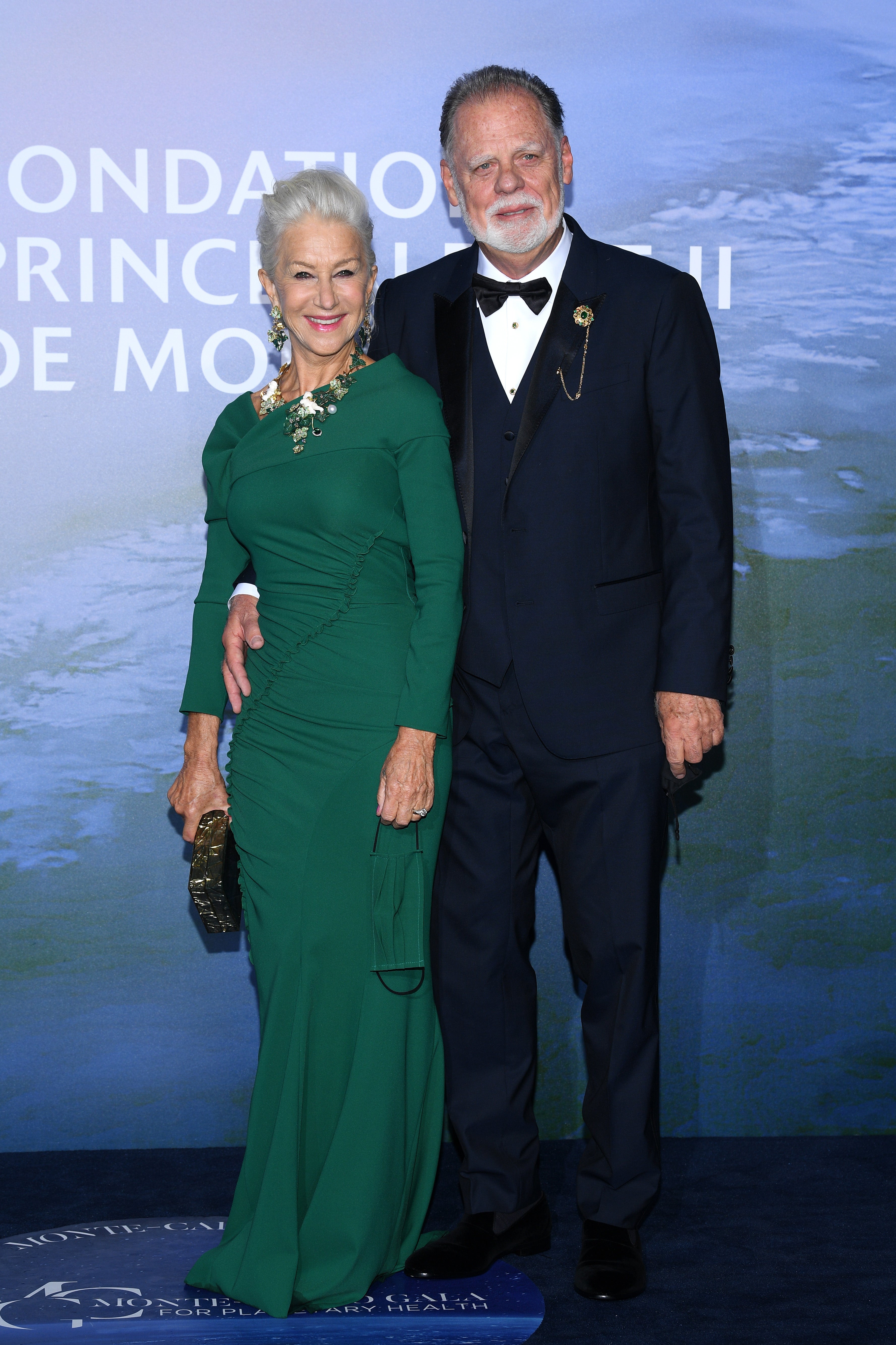 Helen Mirren s manželem Taylorem Hackfordem, 2020 Helen Mirren s manželem Taylorem Hackfordem, 2020