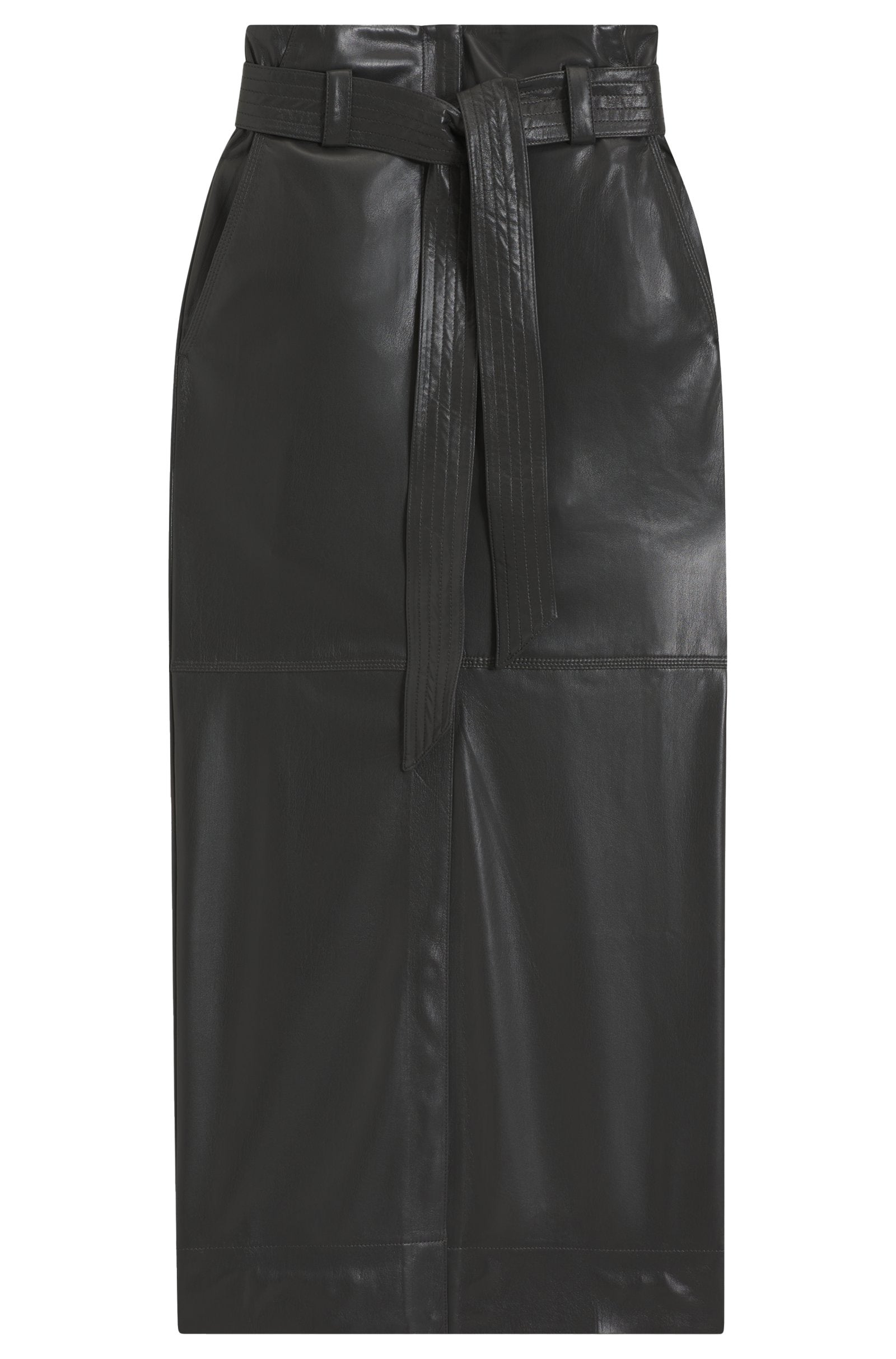 Pouzdrová sukně z umělé kůže, BOSS, 5 050 Kč