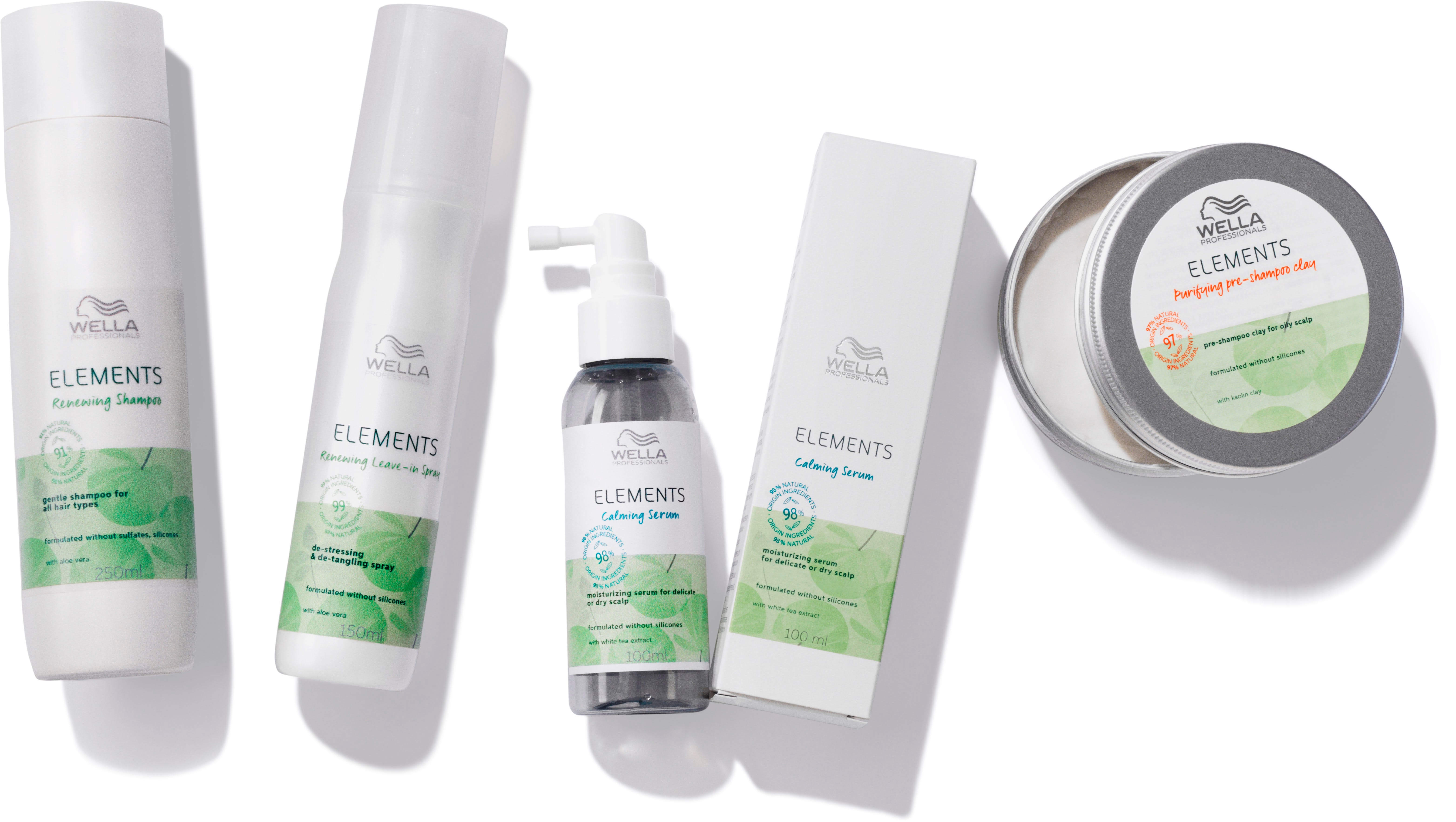 Nová řada Wella Professionals Elements, Wella, prodává Wella.  #VoguePromotion