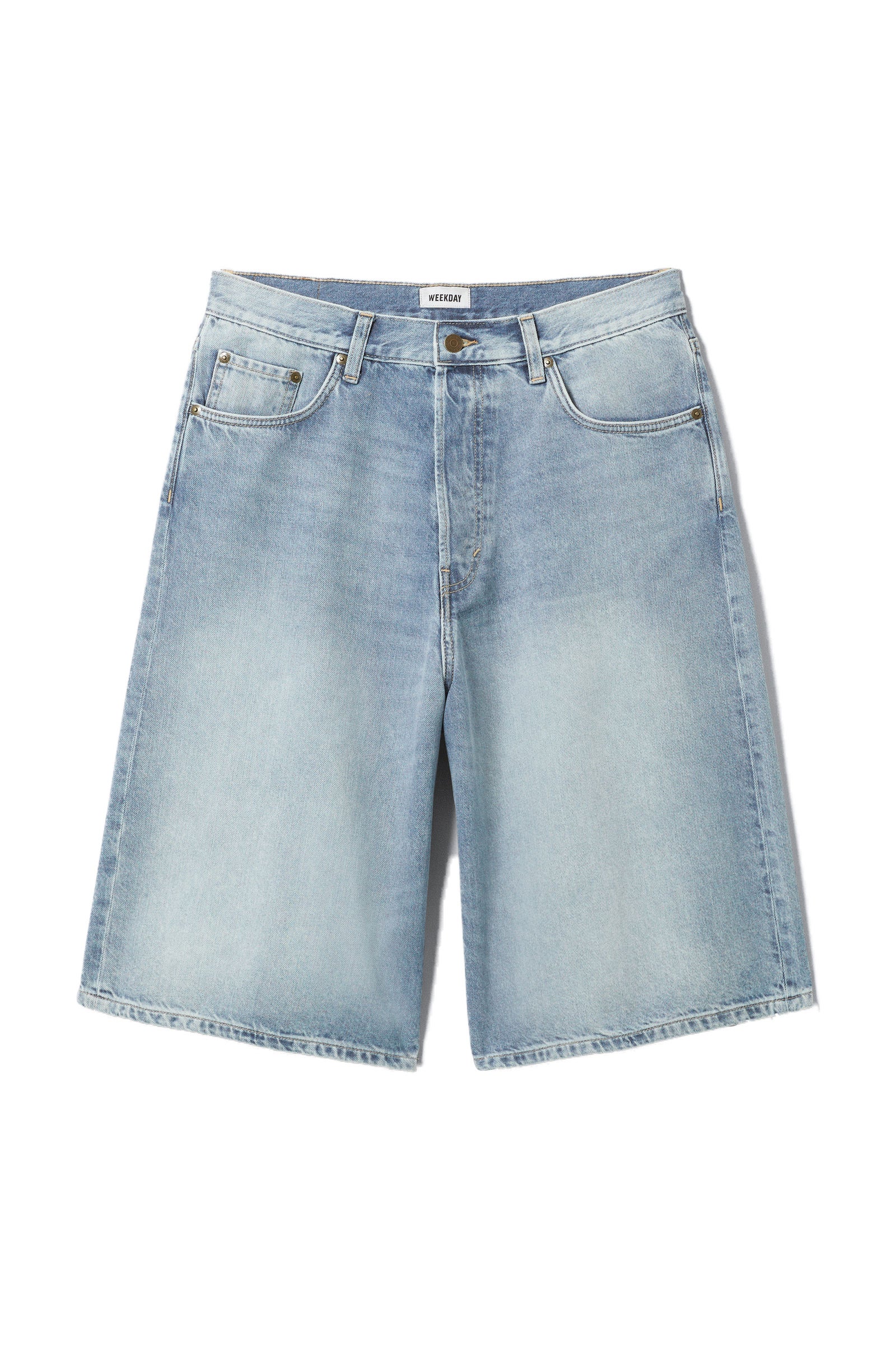 Modré džíny s širokými nohavicemi, WEEKDAY, prodává Weekday, 49 €