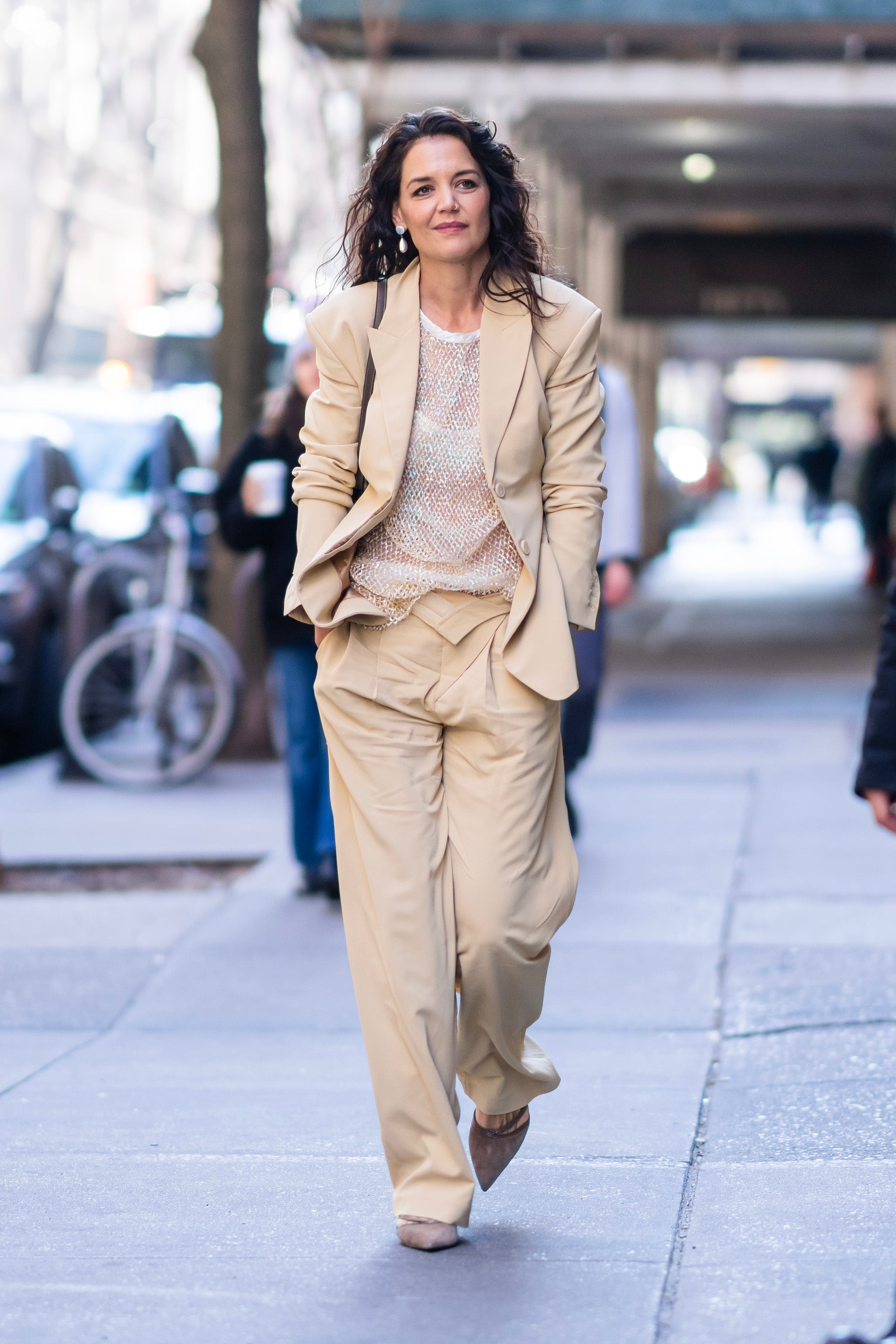 Katie Holmes v New Yorku