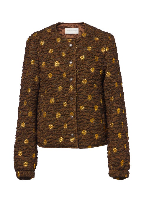 Zdobené sako s dekorativními květinami, DRIES VAN NOTEN, 1 395 €