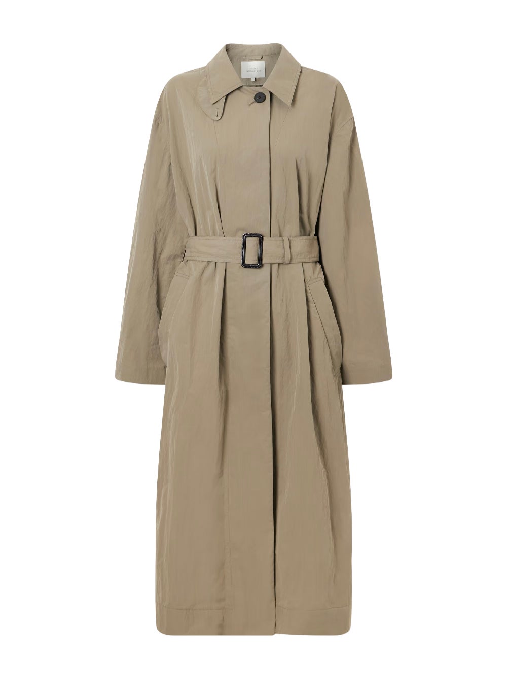 Světlý trenčkot, STUDIO NICHOLSON, prodává Net-a-Porter, 1 170 €