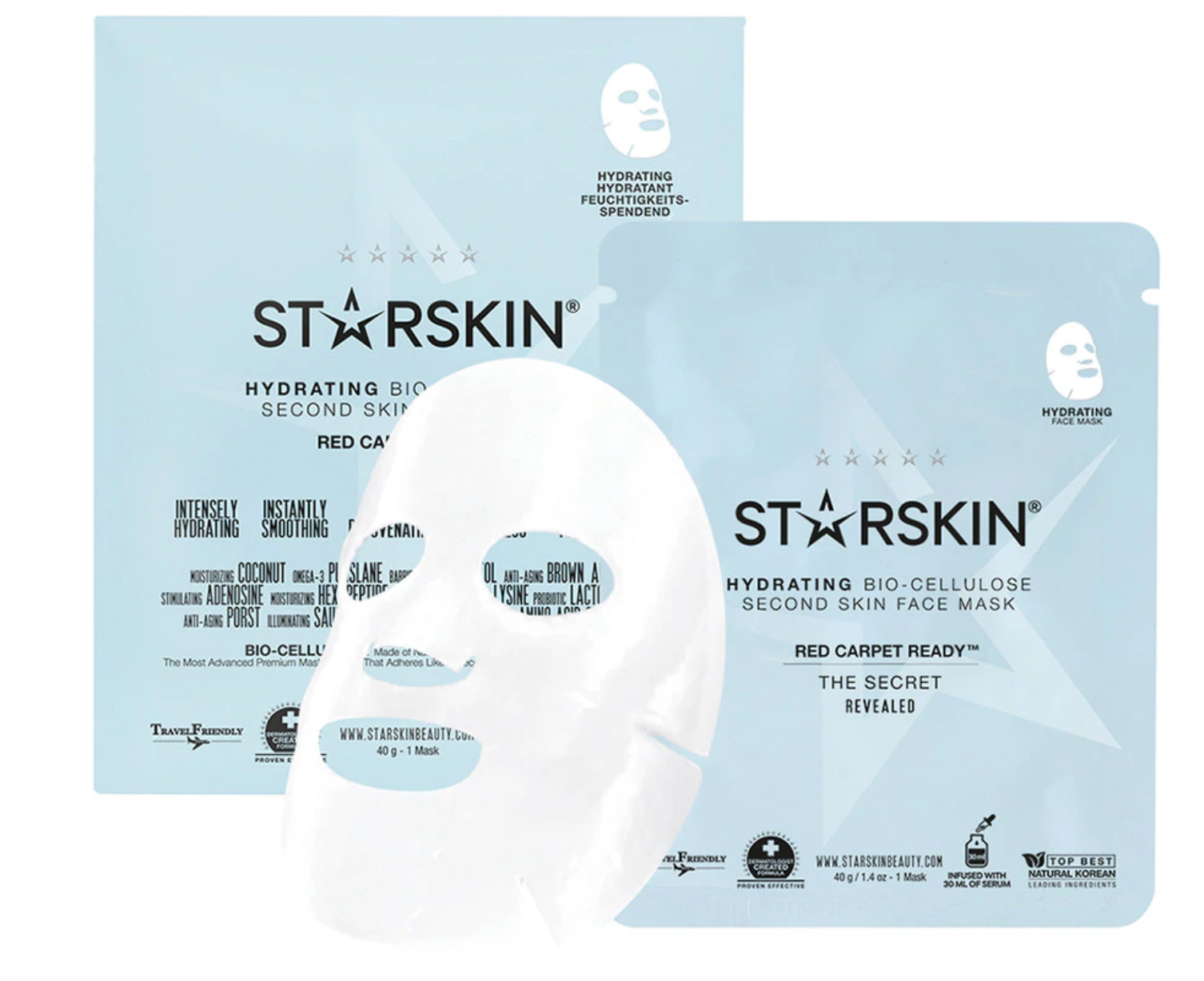 Bio-Cellulose Hydrating Face Mask, Starskin, prodává Douglas, 269 Kč