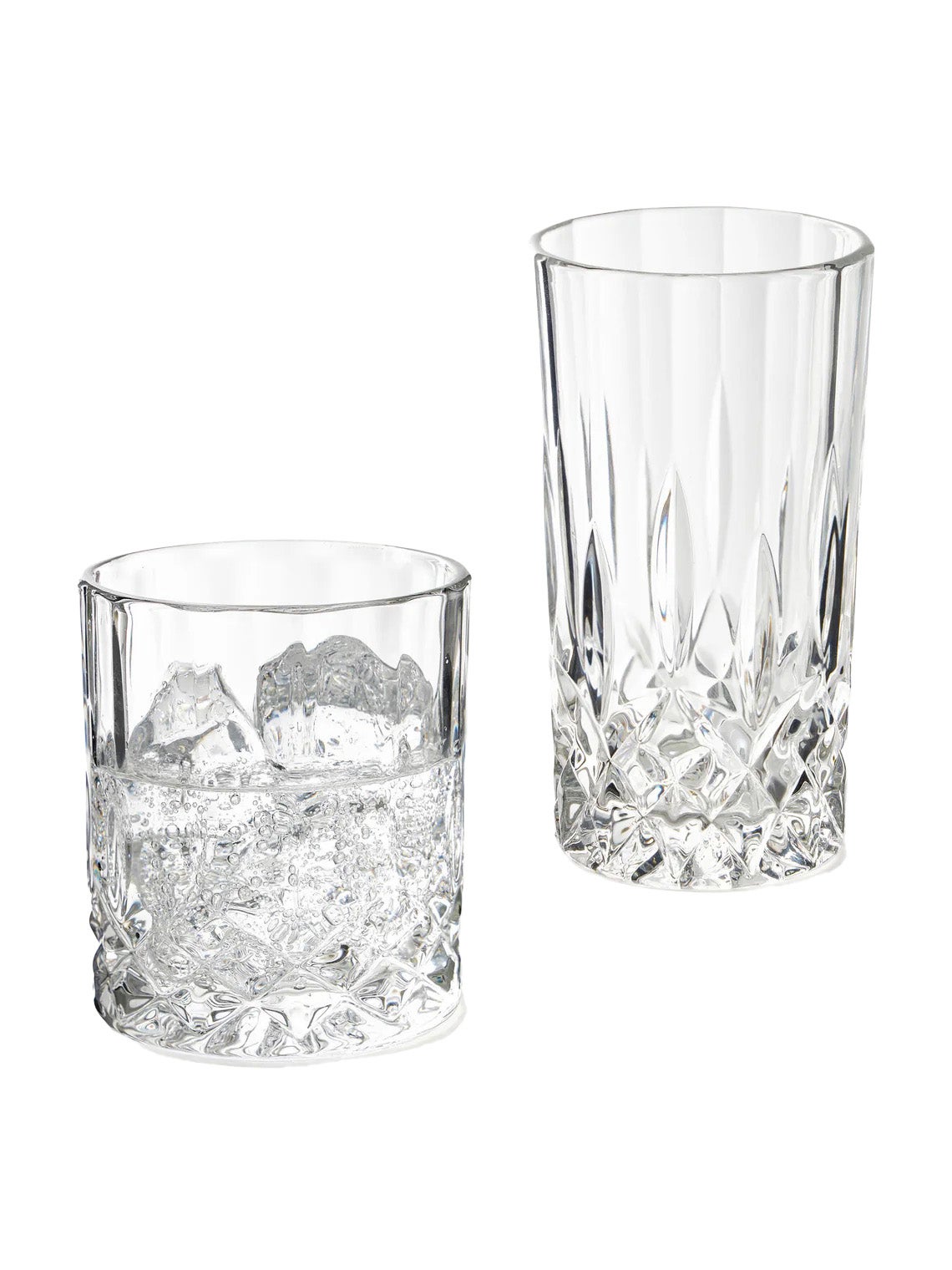 Sada sklenic s reliéfním vzorem George, 8 dílů, WESTWING COLLECTION, prodává Westwing, 739 Kč