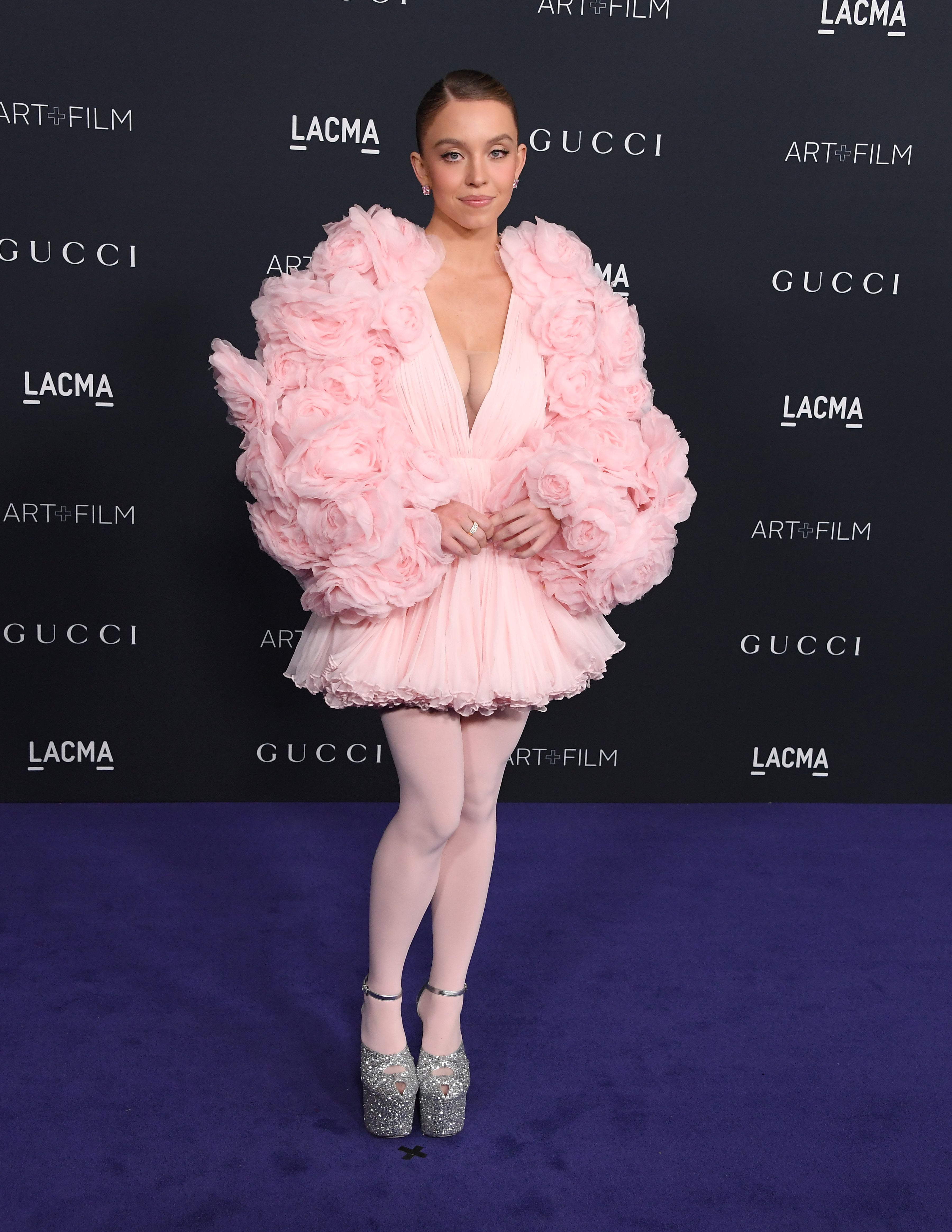 Sydney Sweeney na 11. ročníku galavečeru LACMA Art + Film, 2022