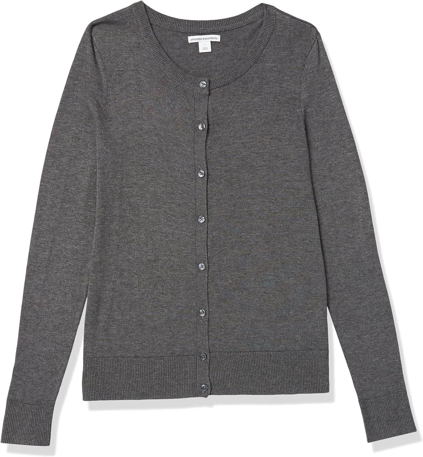 Antracitově šedý cardigan, Amazon Essentials, 25,70 €