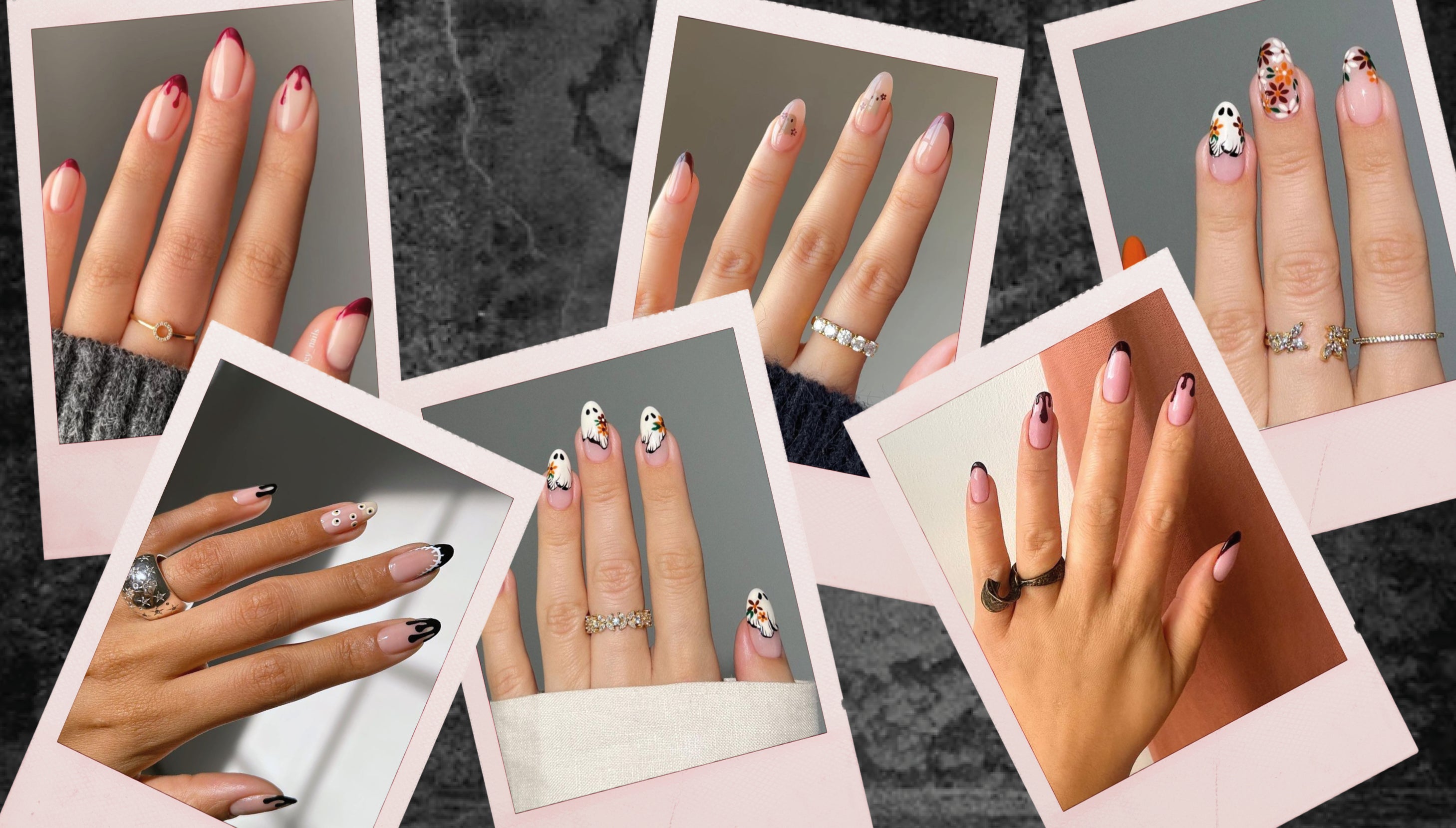 Dušičky, nebo Halloween? Ať už tomuto svátku říkáte jakkoliv, letošní nail art se nese ve čtyřech barvách