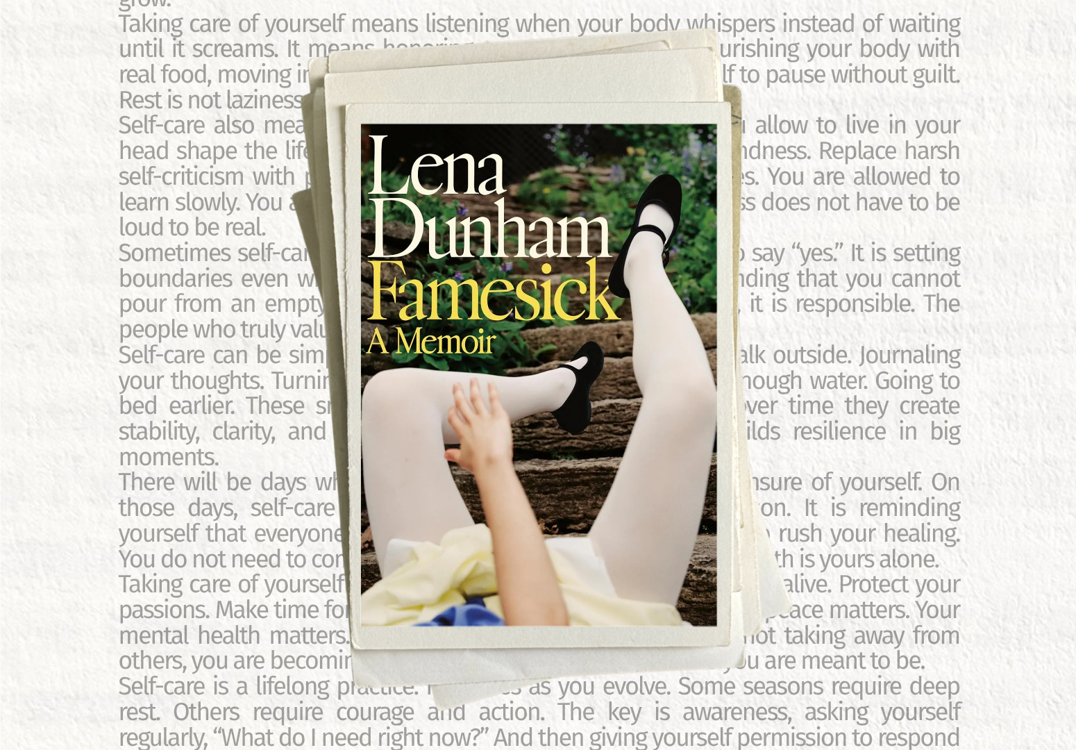 Co jsem si vzala z memoárů Leny Dunham