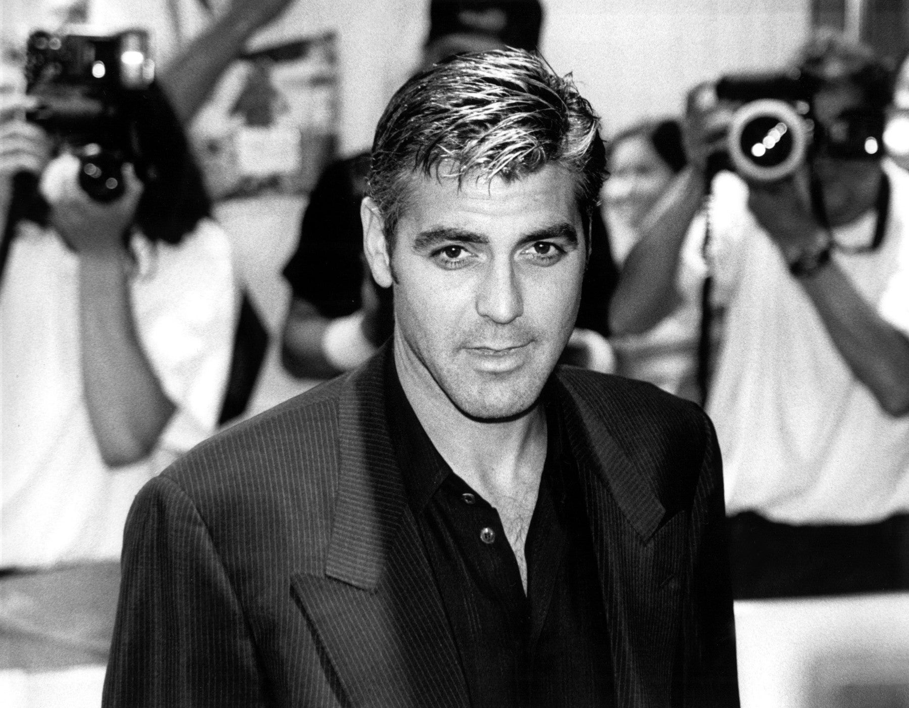 Správný chlap. George Clooney je herec, jehož hlas je veřejně slyšet 
