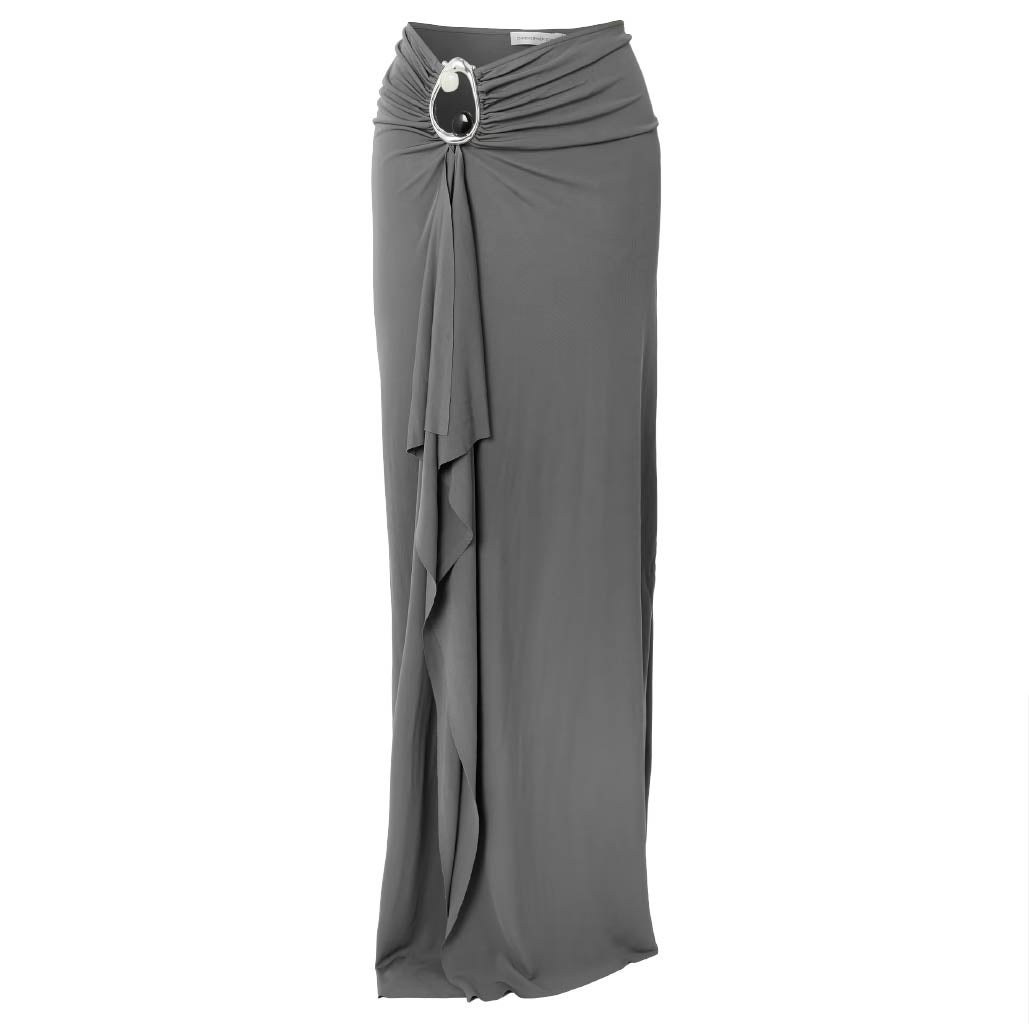 Asymetrická šedá sukně, CHRISTOPHER ESBER, prodává Net-a-Porter, 790 €