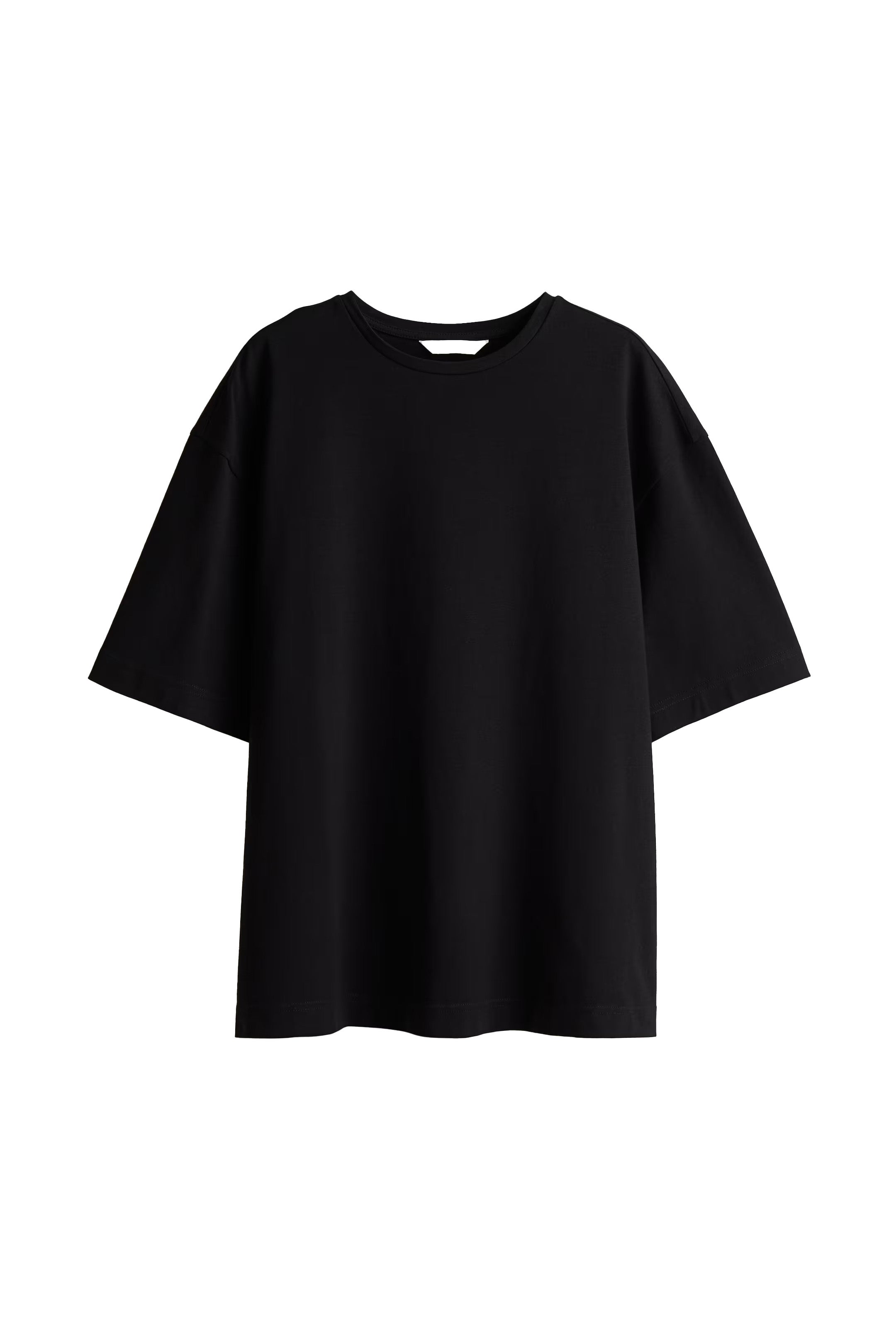Černé oversize tričko, H&M, 239 Kč