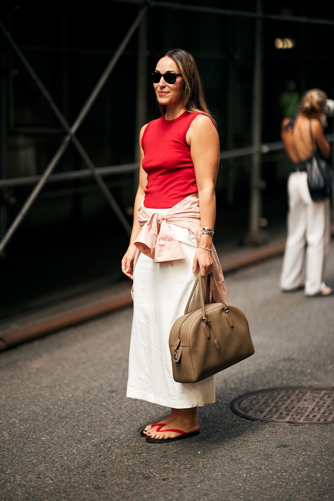Street style New York Fashion Week, září 2025