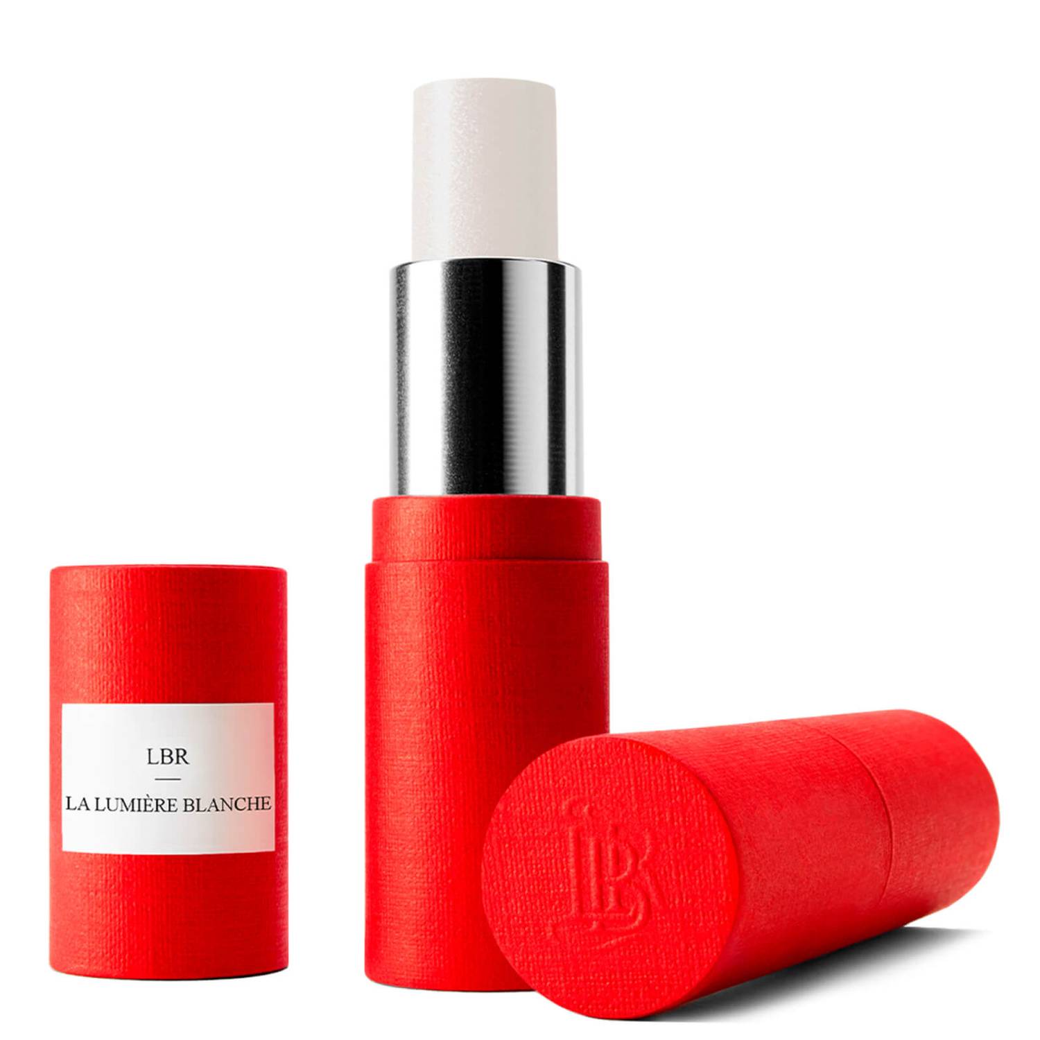 Rozjasňovač v tyčince La Lumière Highlighter v odstínu White, LA BOUCHE ROUGE, prodává CultBeauty.com, 36 €