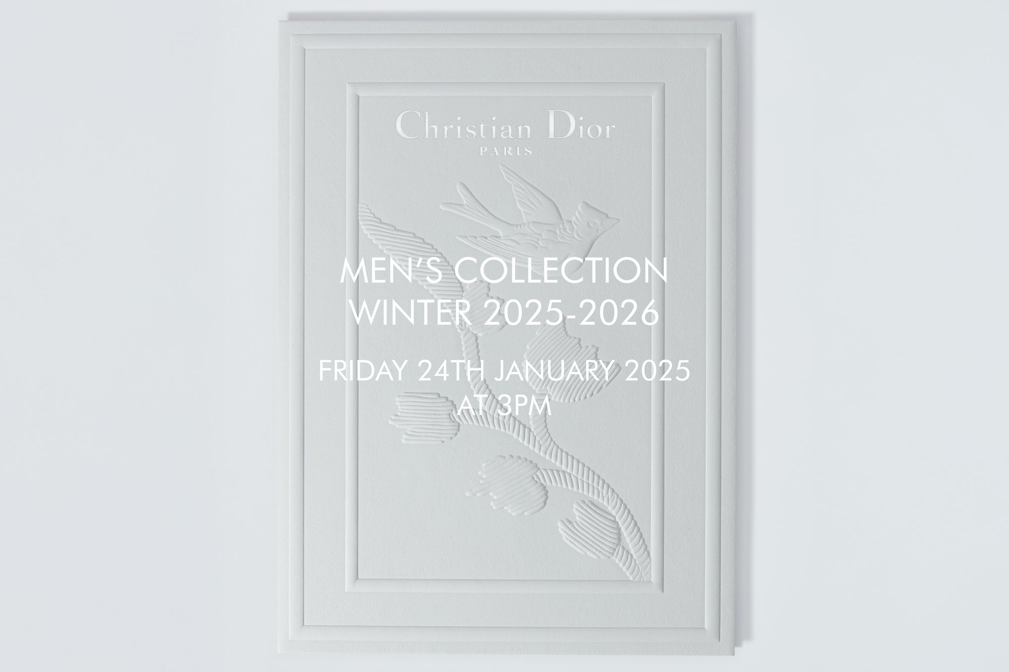Živě z Paříže: Pánská přehlídka Dior na sezonu podzim – zima 2025/2026