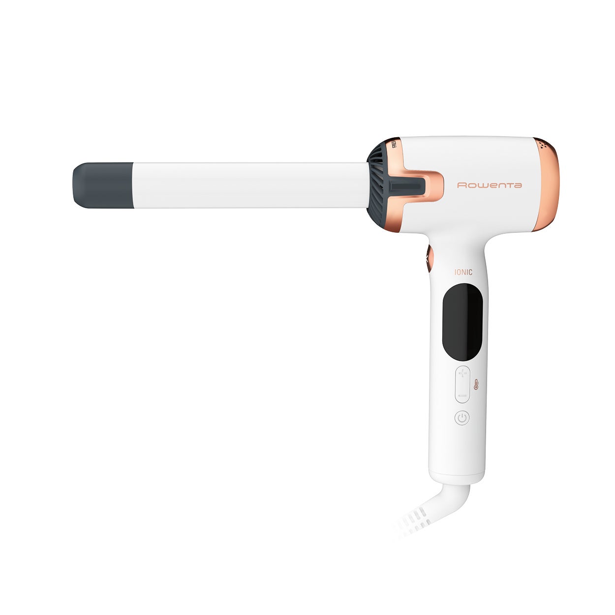 O 29 % šťastnější: Smáčejí se mořskou vodou a usychají na horkém slunci. Stažené do culíku se komíhají ze strany na stranu během vašeho ranního běhu, zmítají se ve větru, když na vrcholku hory hledíte k obzoru. V létě toho vaše vlasy prožívají opravdu hodně. Dopřejte jim tu nejlepší péči díky nové kulmě Rowenta Ultimate Experience Air Care, která je při kulmování chrání proudem chladného vzduchu. Vlasy jsou díky tomu o 29 % zdravější (a šťastnější!) než při používání jiných stylingových nástrojů. Kulma Ultimate Experience Air Care, Rowenta, 2999 Kč