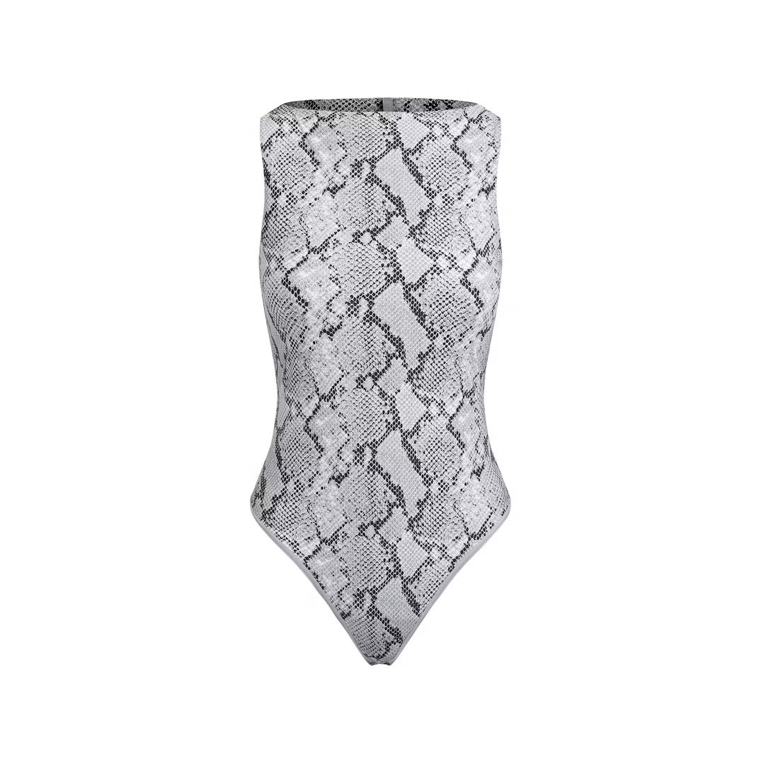 Body s hadím vzorem, SKIMS, prodává Skims, 2 200 Kč