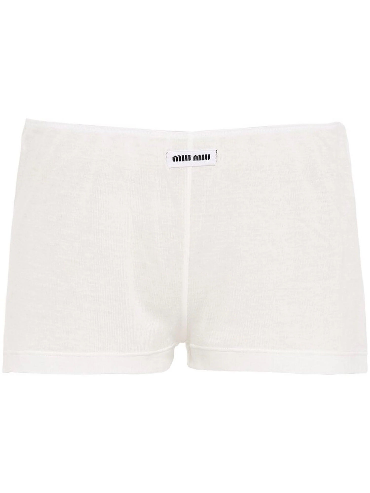 Bílé boxerky, MIU MIU, prodává Farfetch, 440 €