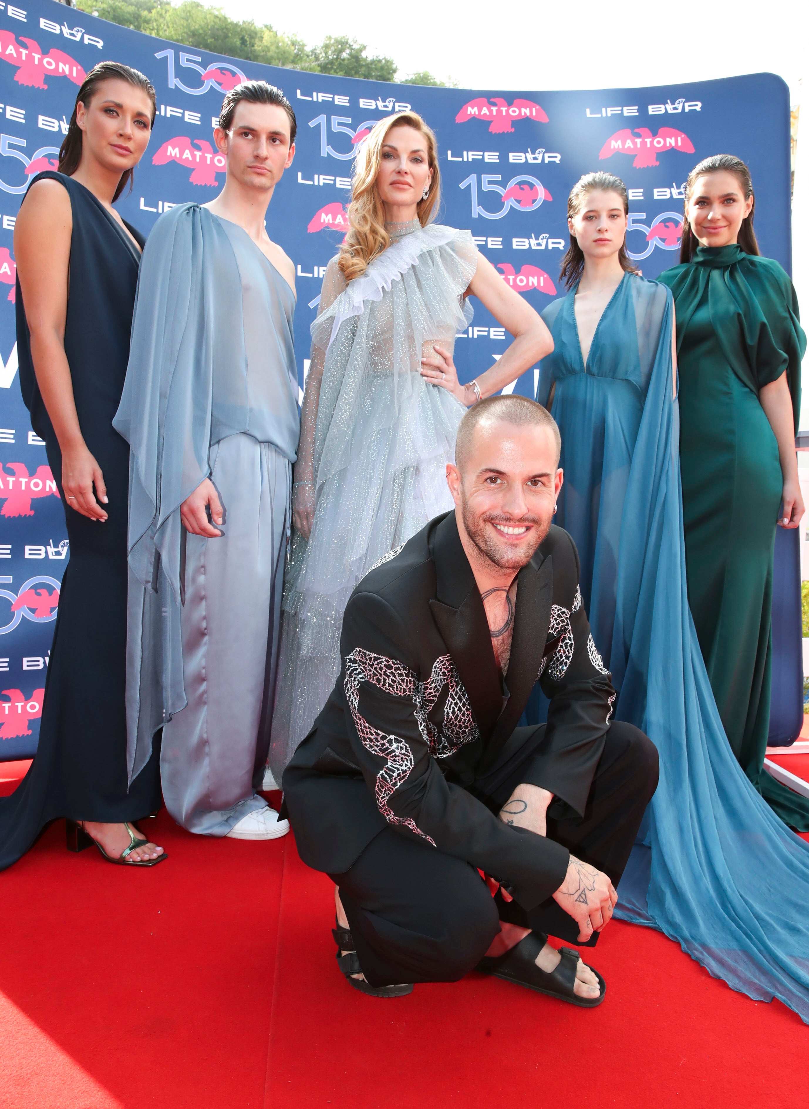 Představení vodních šatů v Karlových Varech